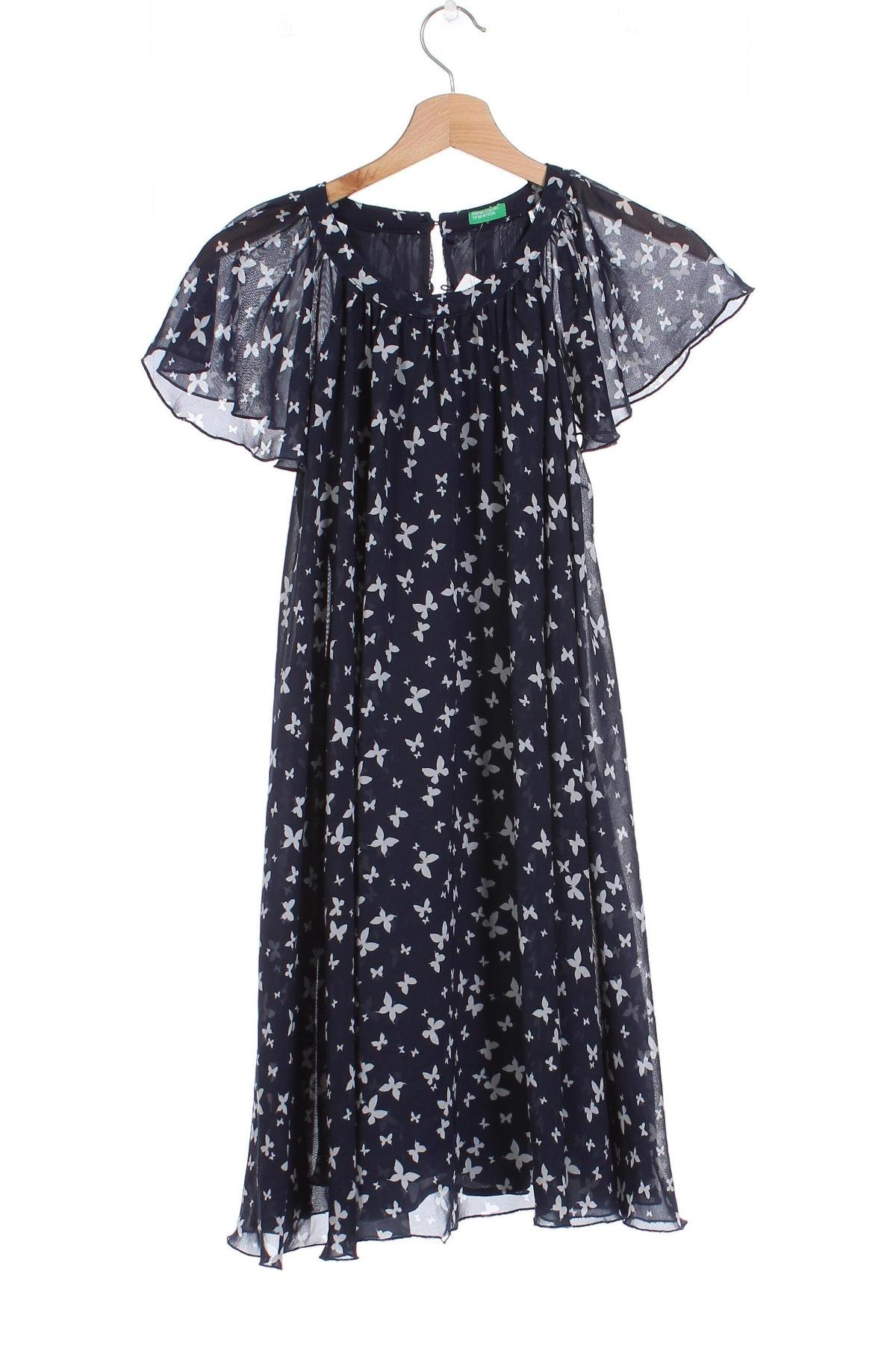 Παιδικό φόρεμα United Colors Of Benetton, Μέγεθος 12-13y/ 158-164 εκ., Χρώμα Μπλέ, Τιμή 11,88 €