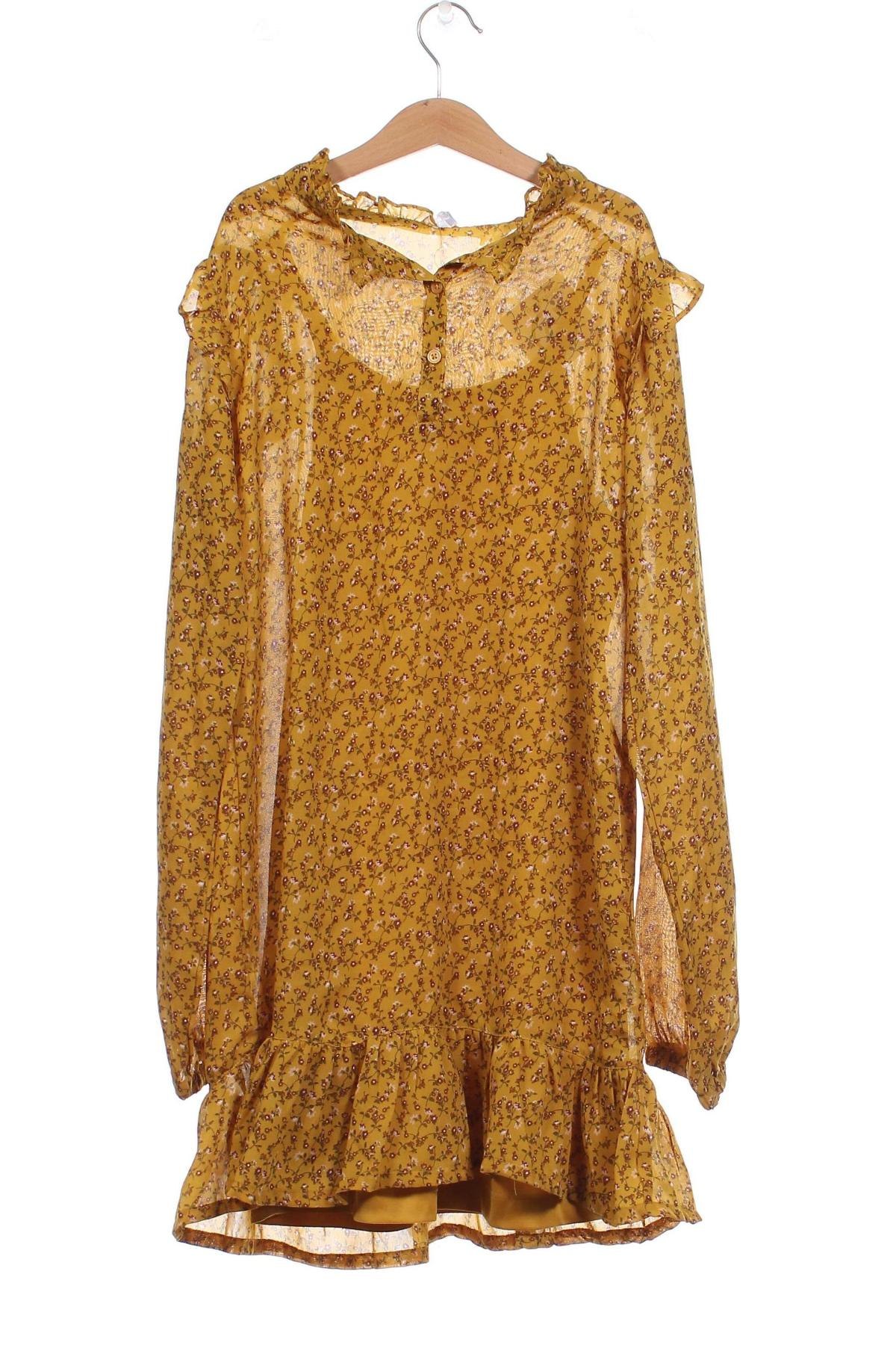 Kinderkleid Zeeman, Größe 12-13y/ 158-164 cm, Farbe Gelb, Preis € 8,35