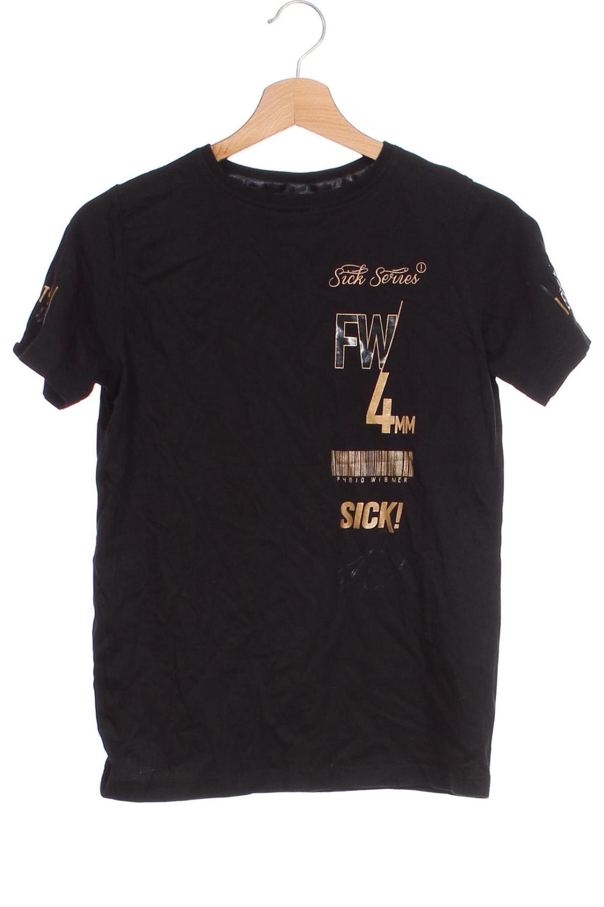 Παιδικό μπλουζάκι, Μέγεθος 11-12y/ 152-158 εκ., Χρώμα Μαύρο, Τιμή 3,71 €