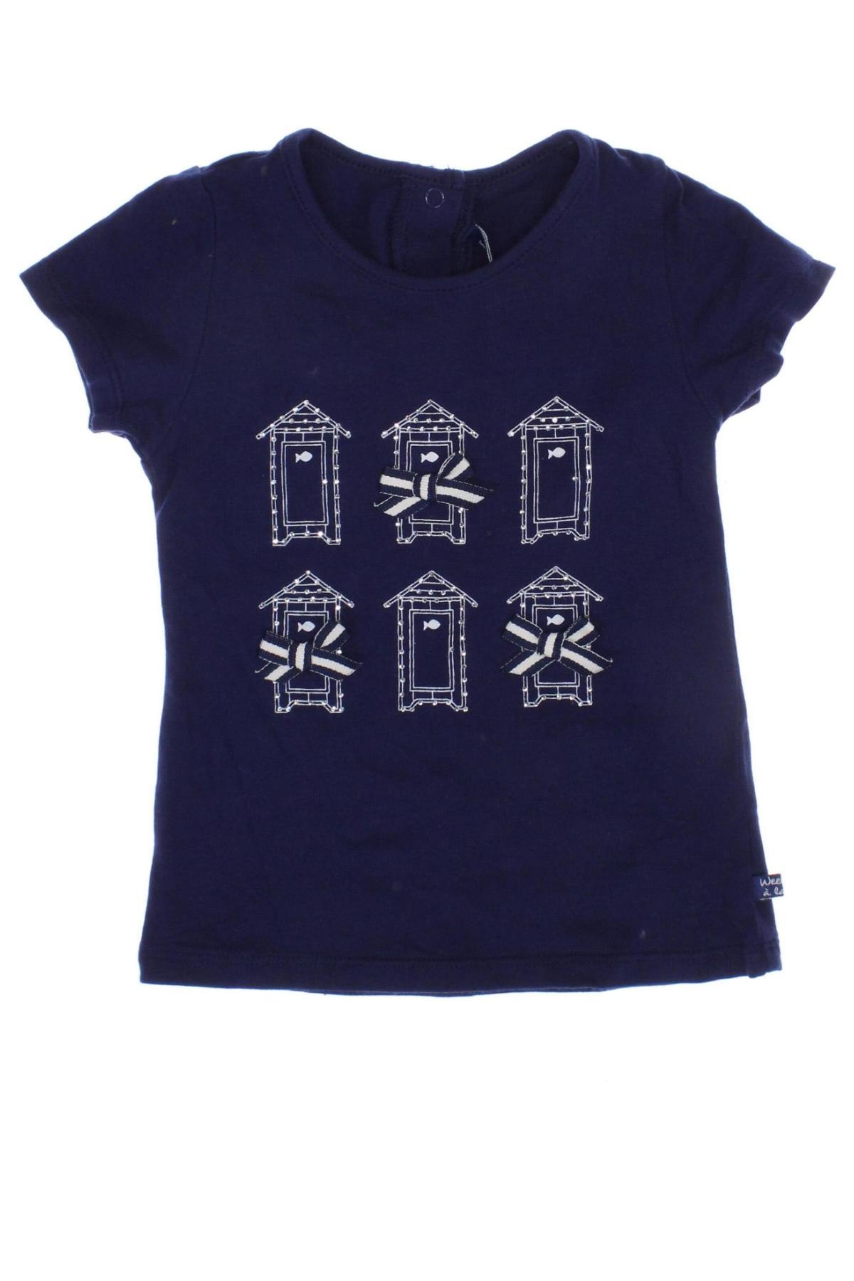 Tricou pentru copii, Mărime 2-3m/ 56-62 cm, Culoare Albastru, Preț 17,95 Lei