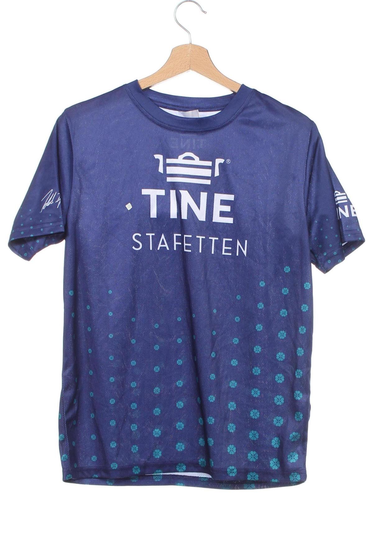 Kinder T-Shirt, Größe 15-18y/ 170-176 cm, Farbe Blau, Preis 6,61 €