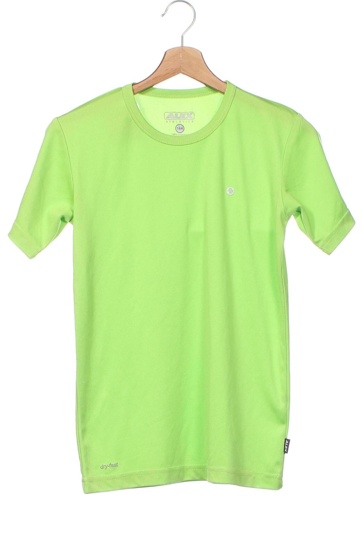 Kinder T-Shirt ALEX, Größe 13-14y/ 164-168 cm, Farbe Grün, Preis 5,84 €