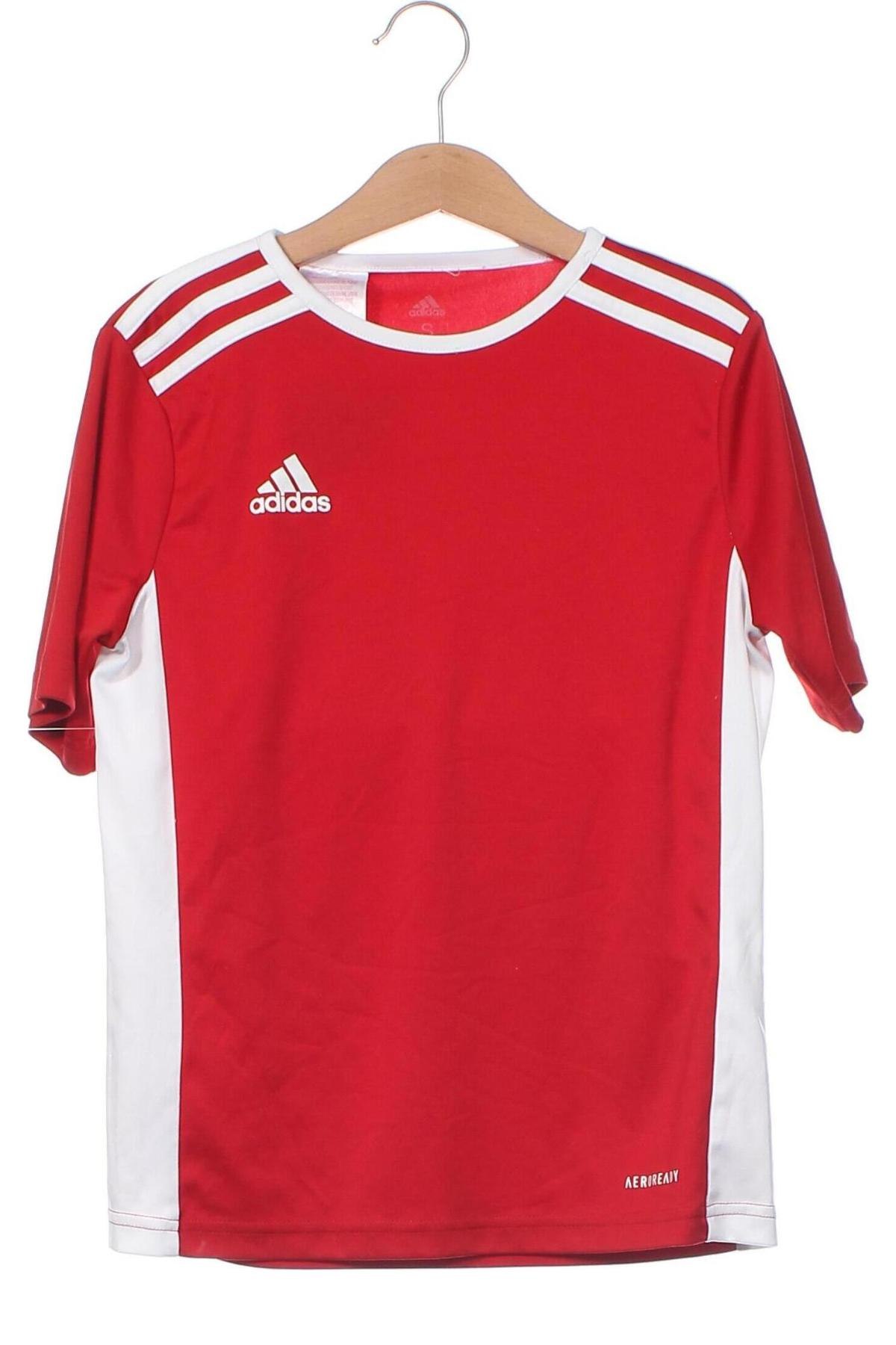 Παιδικό μπλουζάκι Adidas, Μέγεθος 9-10y/ 140-146 εκ., Χρώμα Κόκκινο, Τιμή 11,13 €