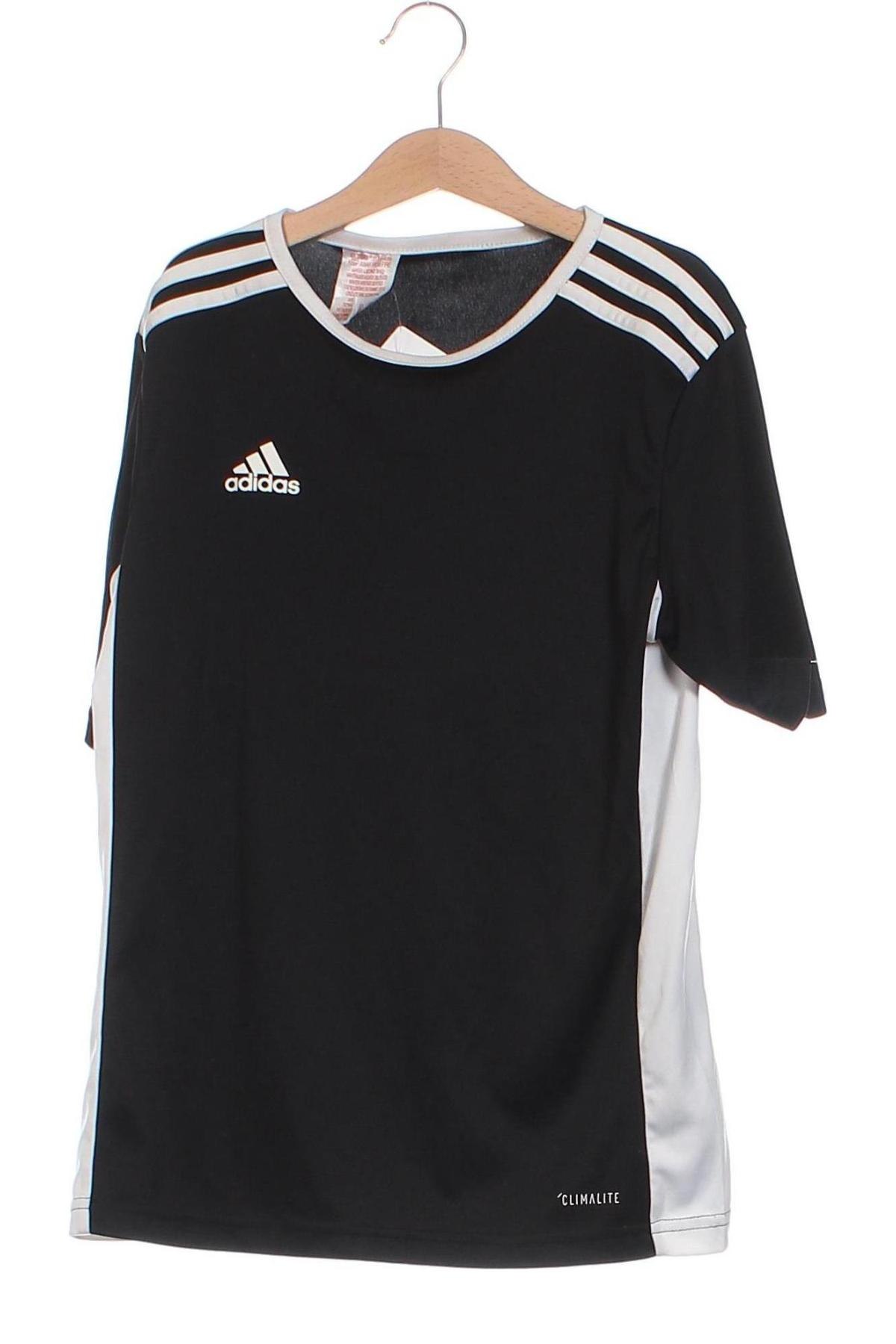 Kinder T-Shirt Adidas, Größe 11-12y/ 152-158 cm, Farbe Schwarz, Preis 10,24 €