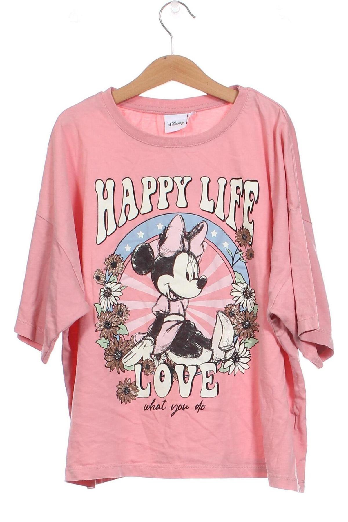 Kinder T-Shirt Disney, Größe 12-13y/ 158-164 cm, Farbe Rosa, Preis € 4,87