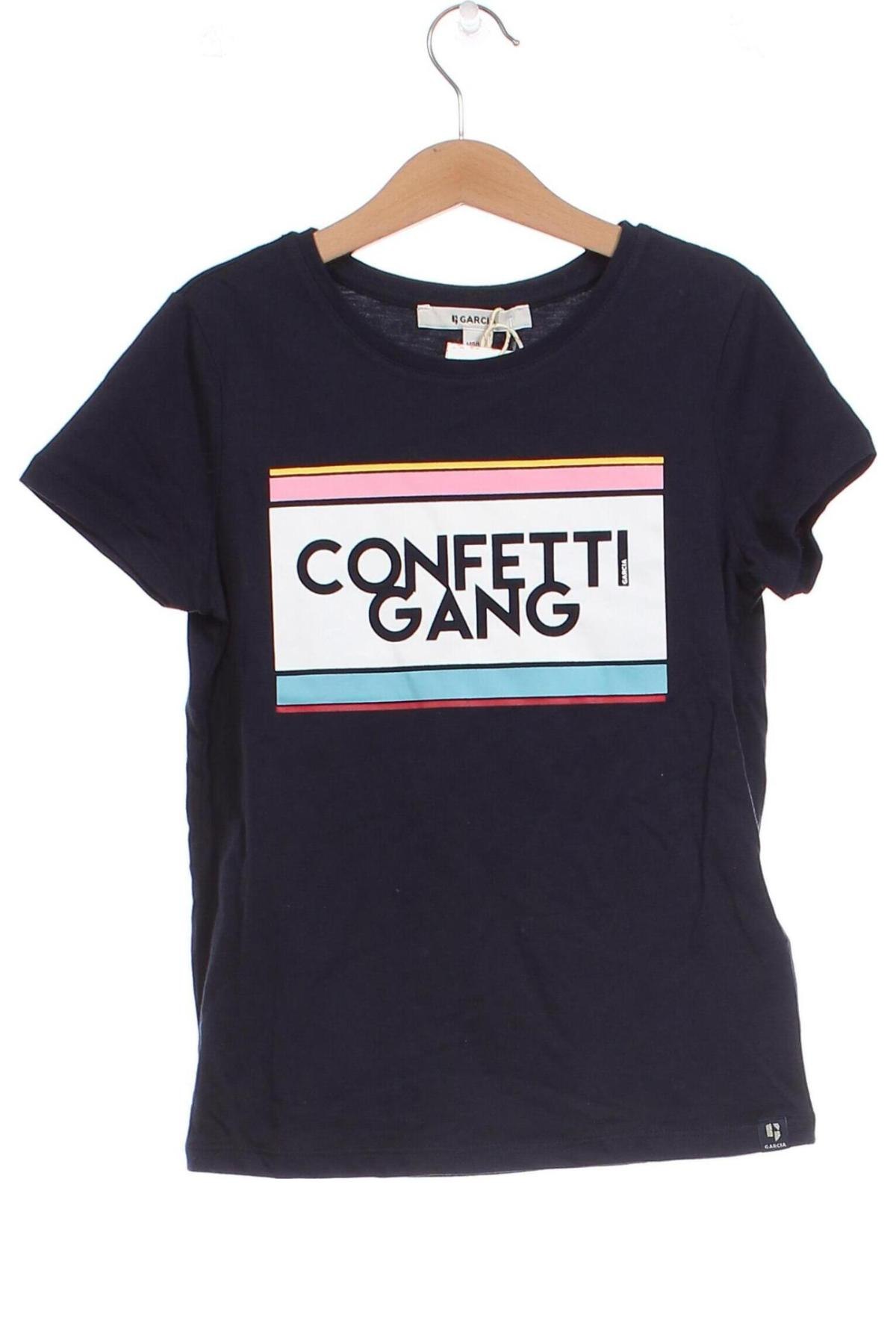 Tricou pentru copii Garcia, Mărime 9-10y/ 140-146 cm, Culoare Albastru, Preț 43,42 Lei