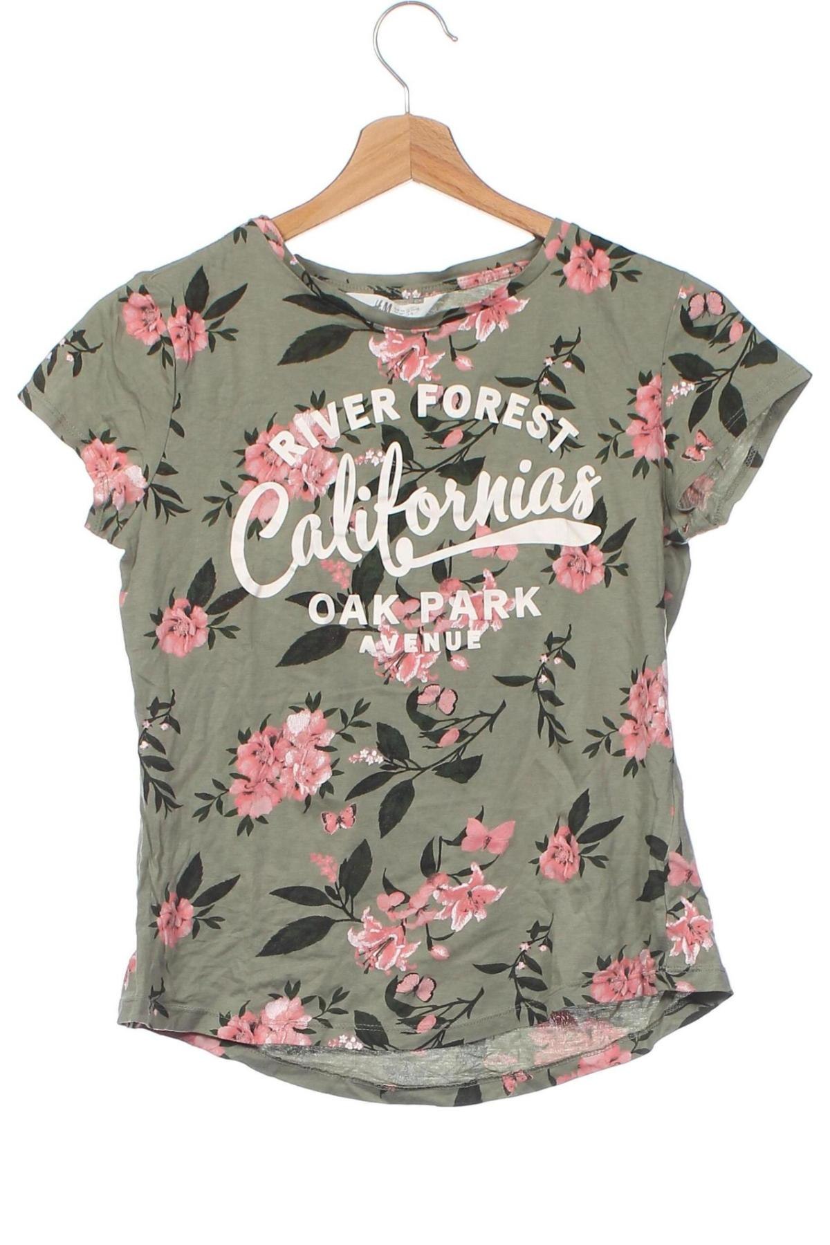 Kinder T-Shirt H&M, Größe 15-18y/ 170-176 cm, Farbe Mehrfarbig, Preis € 3,83