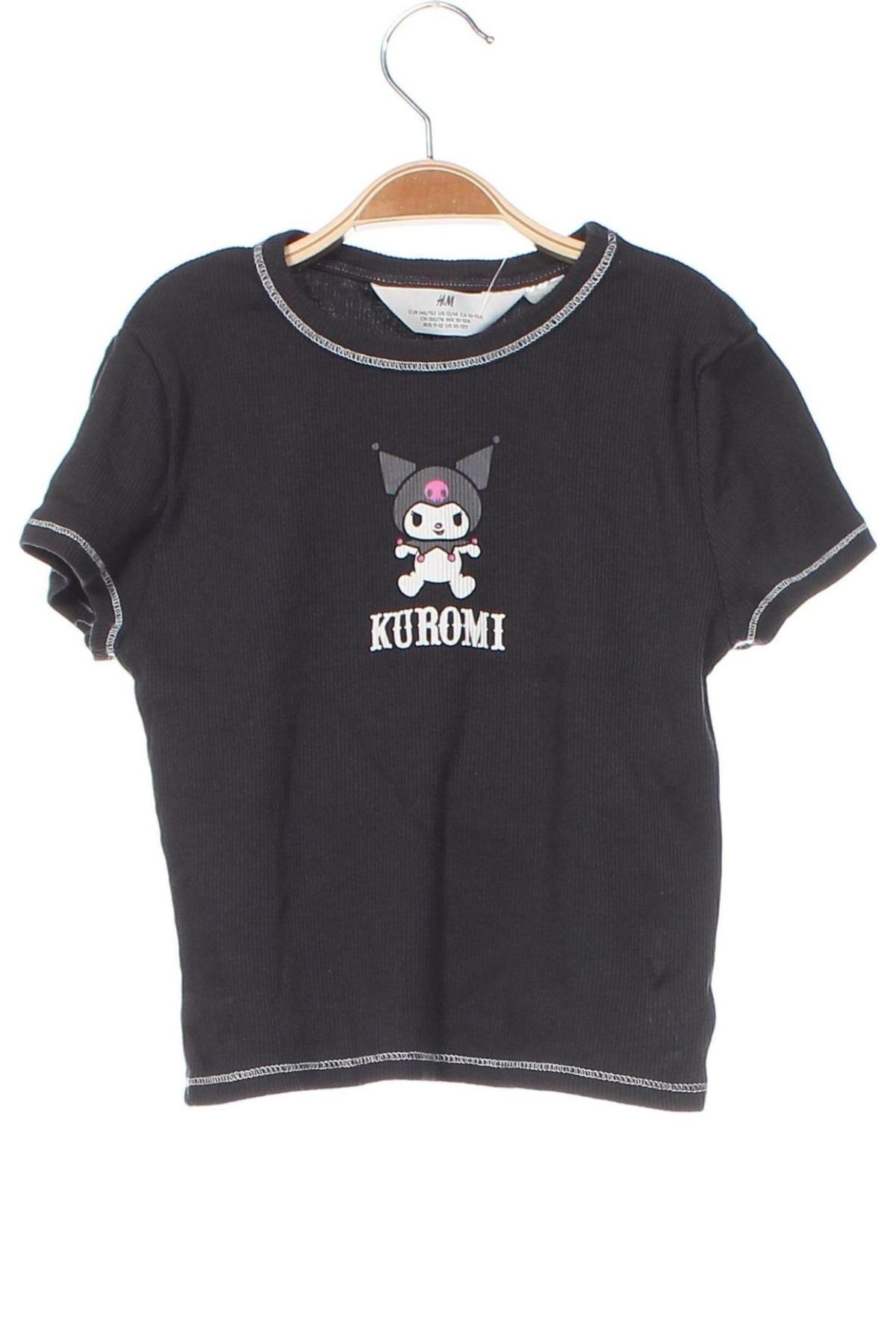 Детска тениска H&M, Размер 10-11y/ 146-152 см, Цвят Сив, Цена 6,70 лв.