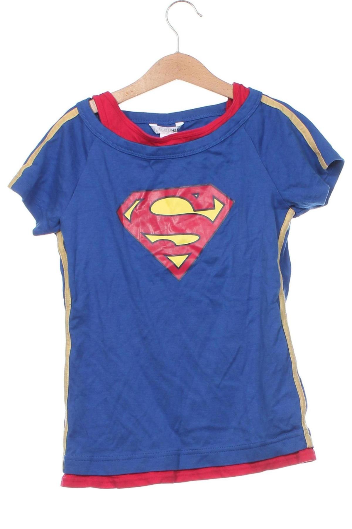 Tricou pentru copii H&M, Mărime 12-13y/ 158-164 cm, Culoare Albastru, Preț 24,67 Lei