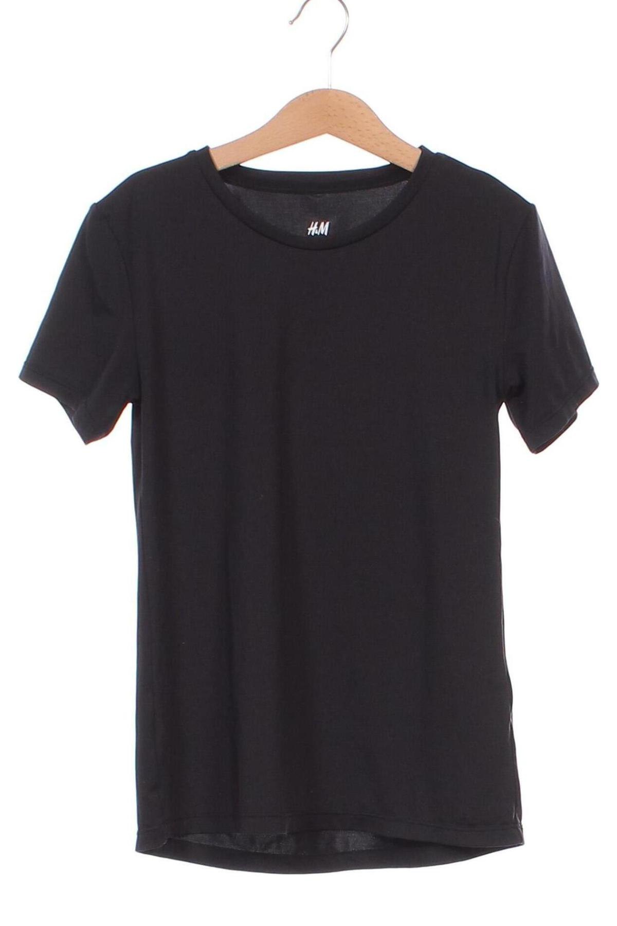 Kinder T-Shirt H&M Sport, Größe 8-9y/ 134-140 cm, Farbe Schwarz, Preis 3,61 €