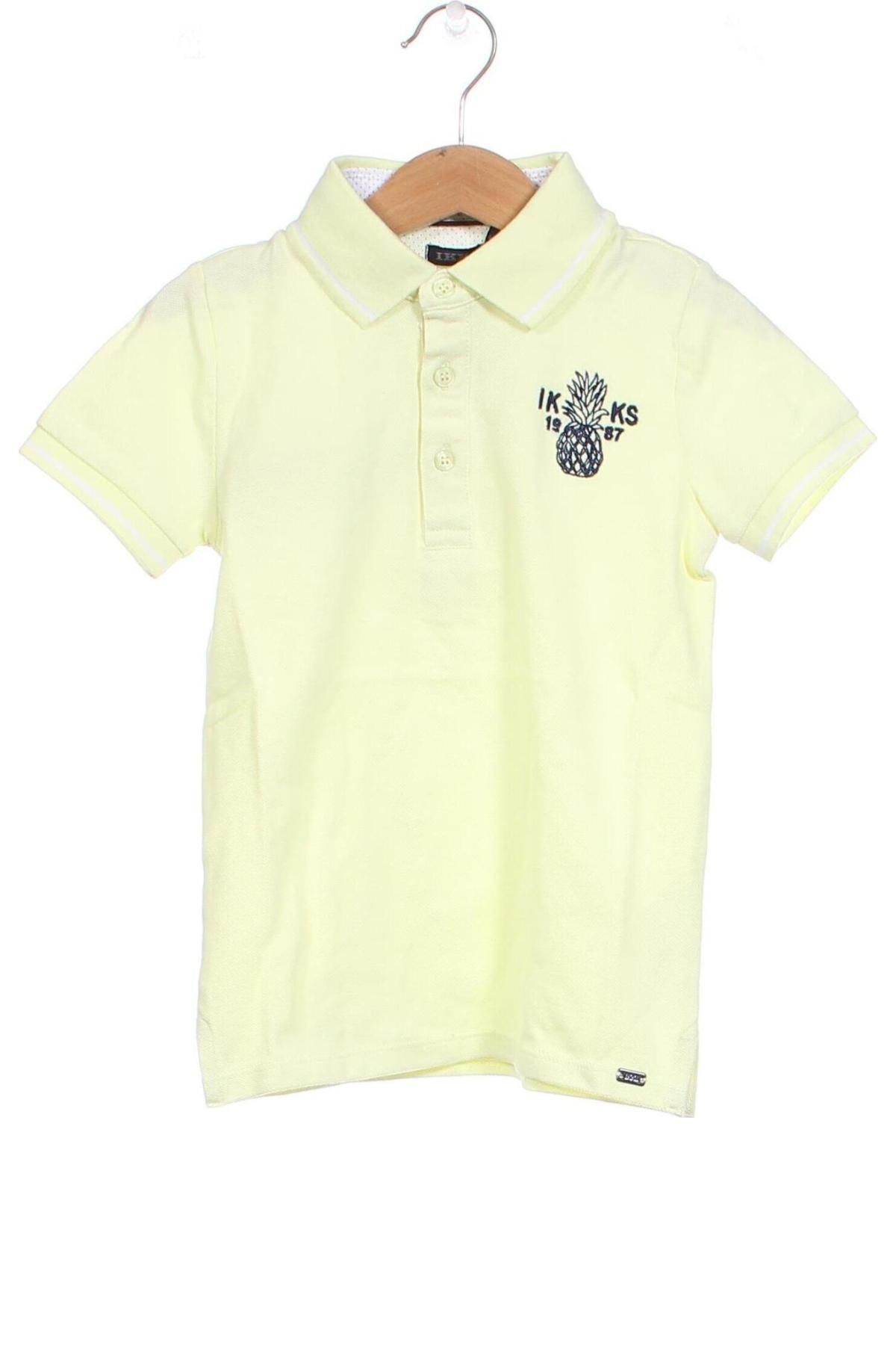 Kinder T-Shirt IKKS, Größe 2-3y/ 98-104 cm, Farbe Gelb, Preis 19,79 €