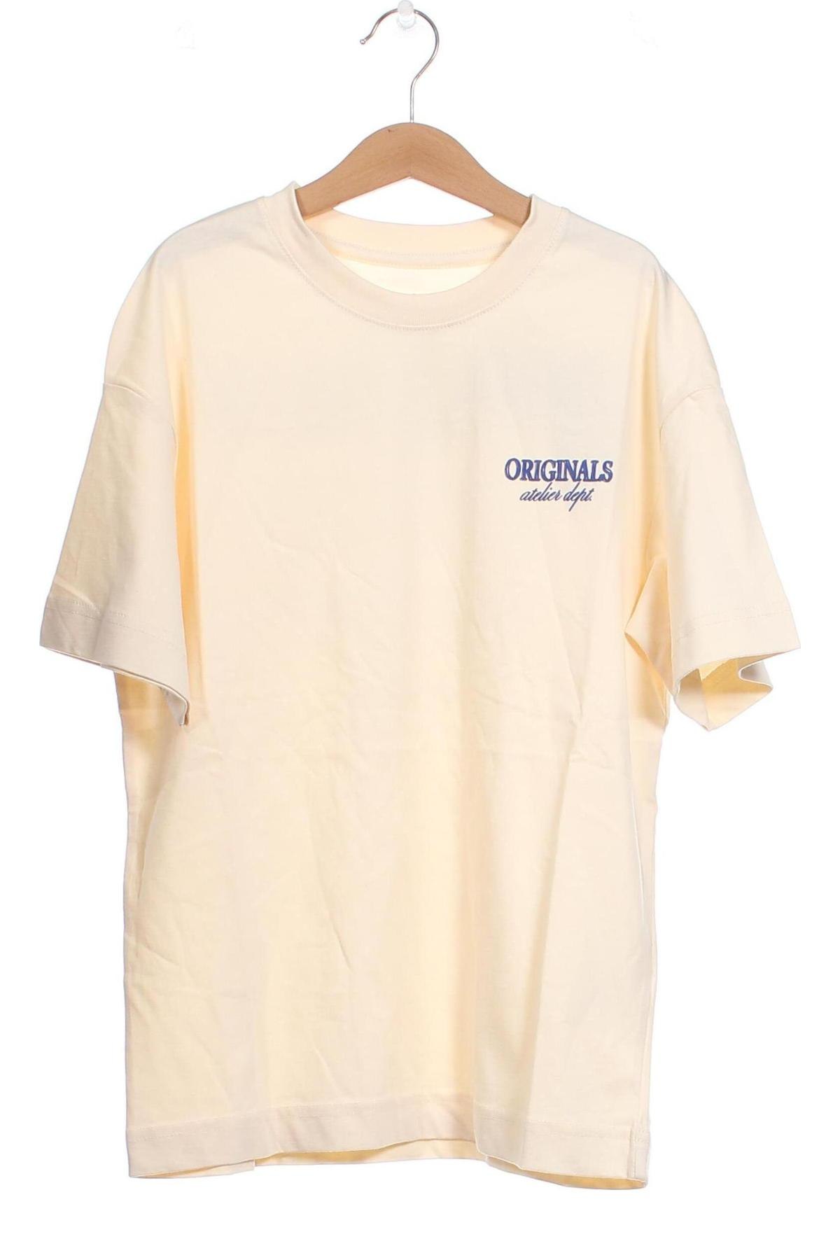 Kinder T-Shirt Jack & Jones, Größe 11-12y/ 152-158 cm, Farbe Ecru, Preis € 8,51