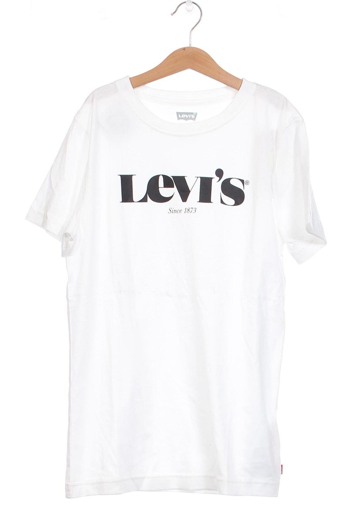 Tricou pentru copii Levi's, Mărime 15-18y/ 170-176 cm, Culoare Alb, Preț 93,95 Lei