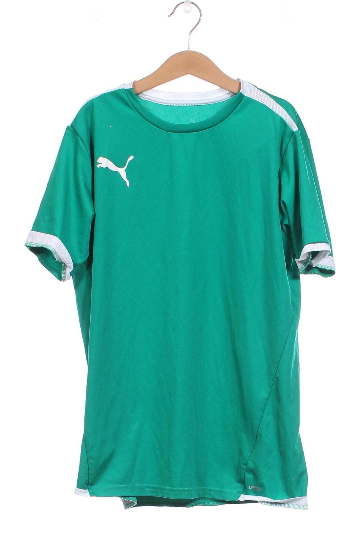 Detské tričko PUMA, Veľkosť 13-14y/ 164-168 cm, Farba Zelená, Cena  6,86 €