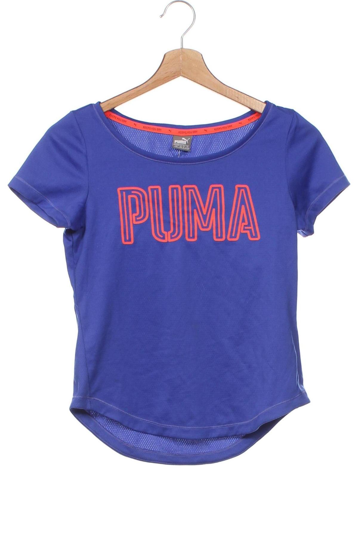 Kinder T-Shirt PUMA, Größe 11-12y/ 152-158 cm, Farbe Blau, Preis € 11,28