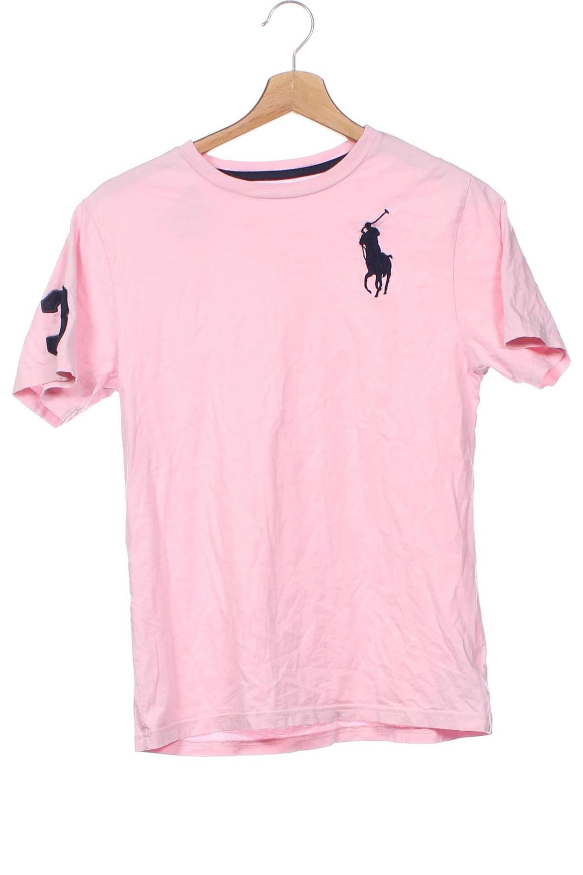 Kinder T-Shirt Polo By Ralph Lauren, Größe 12-13y/ 158-164 cm, Farbe Rosa, Preis € 18,79