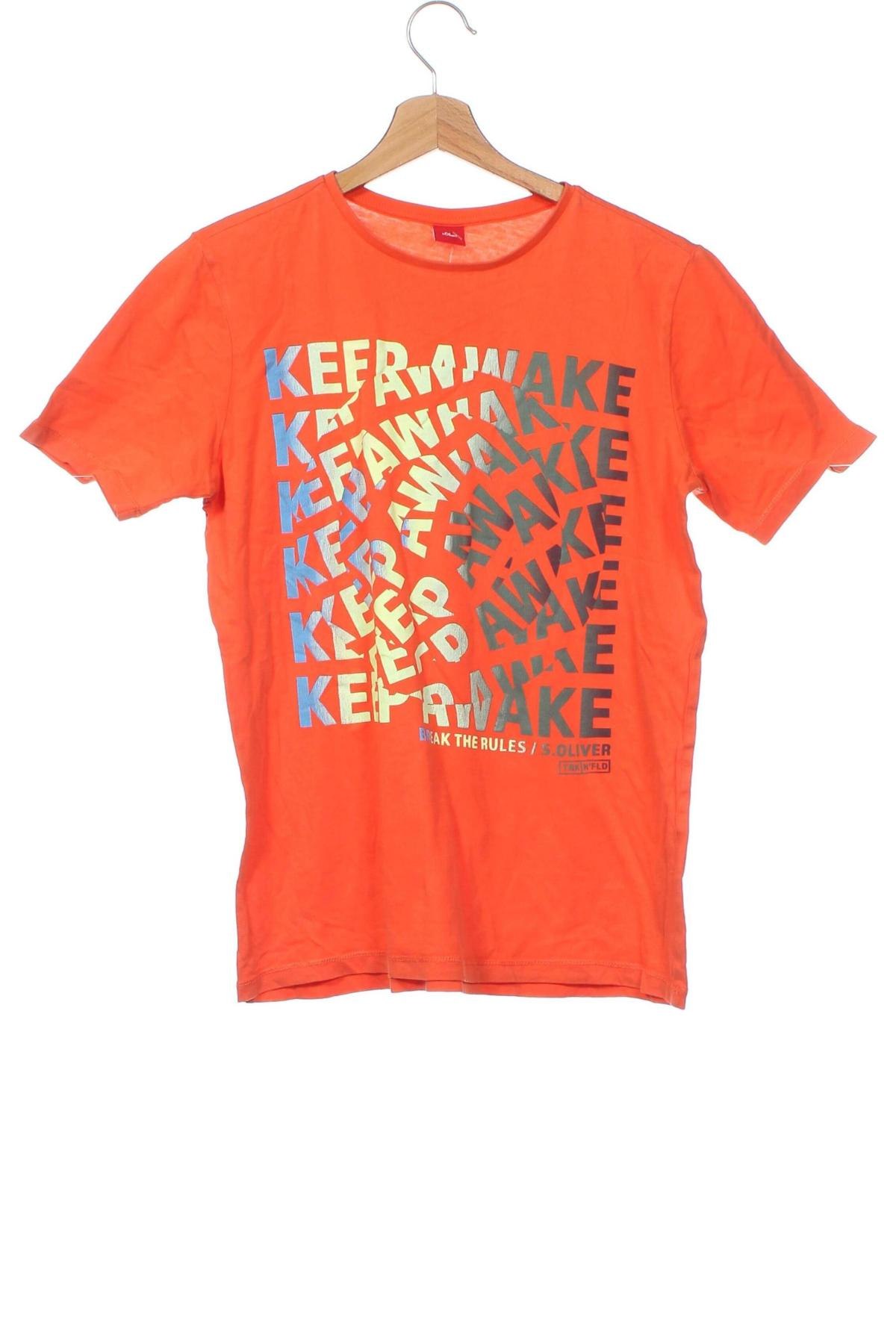 Kinder T-Shirt S.Oliver, Größe 13-14y/ 164-168 cm, Farbe Orange, Preis € 5,74