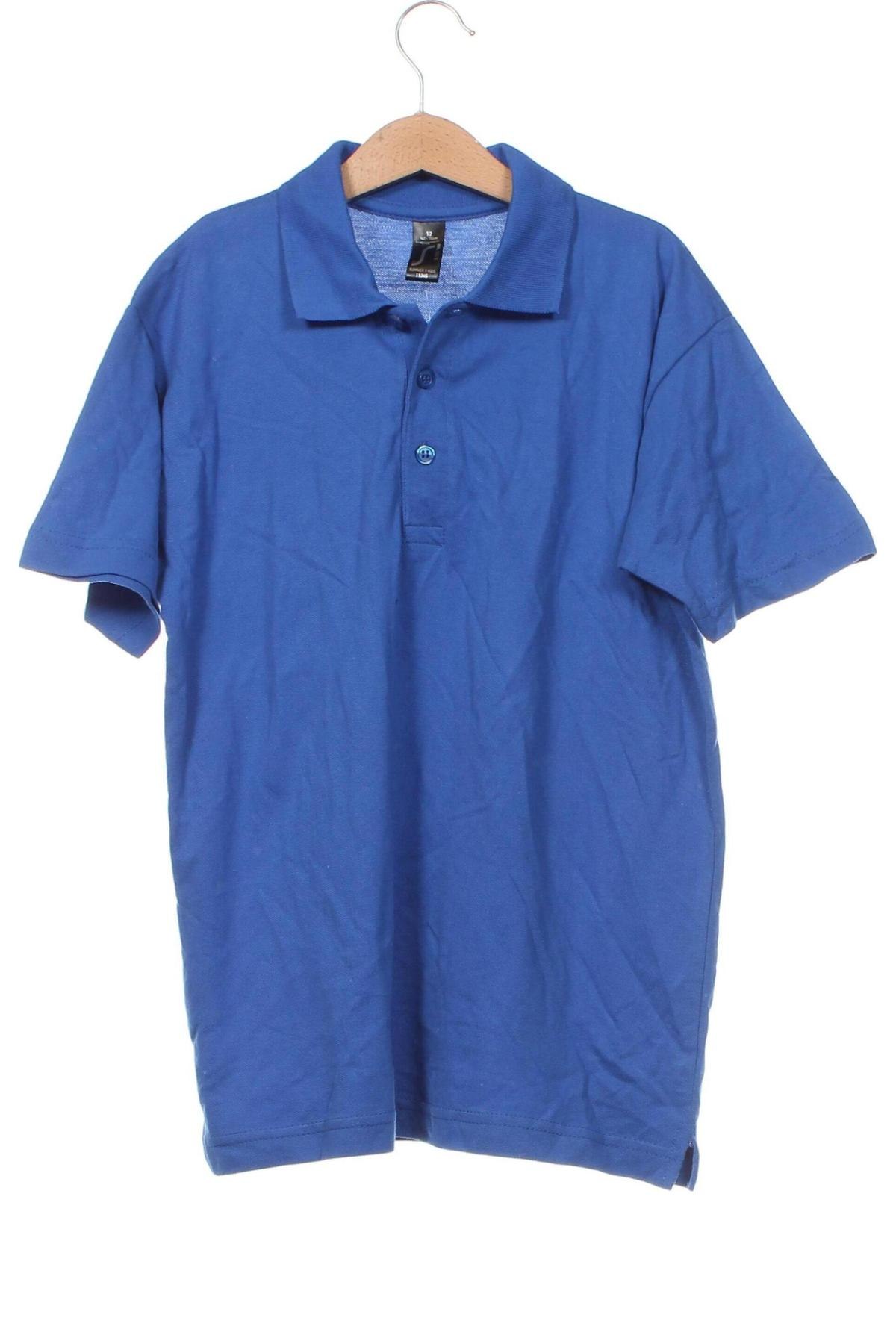 Детска тениска Sol's, Размер 10-11y/ 146-152 см, Цвят Син, Цена 7,00 лв.