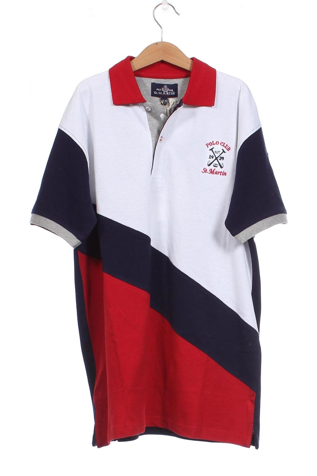 Dziecięcy T-shirt St.Martin polo club, Rozmiar 14-15y/ 168-170 cm, Kolor Kolorowy, Cena 55,97 zł