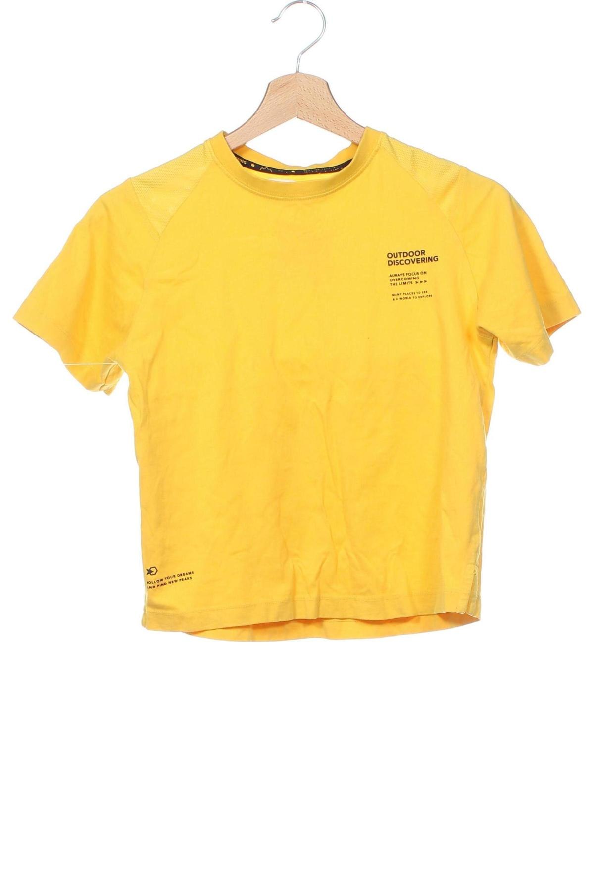Tricou pentru copii Zara, Mărime 6-7y/ 122-128 cm, Culoare Galben, Preț 12,50 Lei