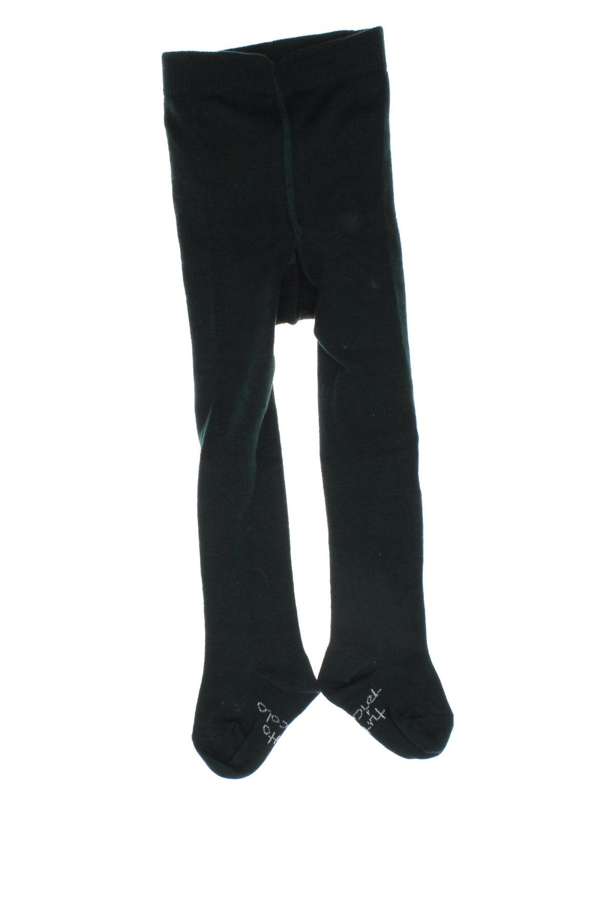 Детски чорапогащник Tutto Piccolo, Размер 9-12m/ 74-80 см, Цвят Зелен, Цена 29,50 лв.