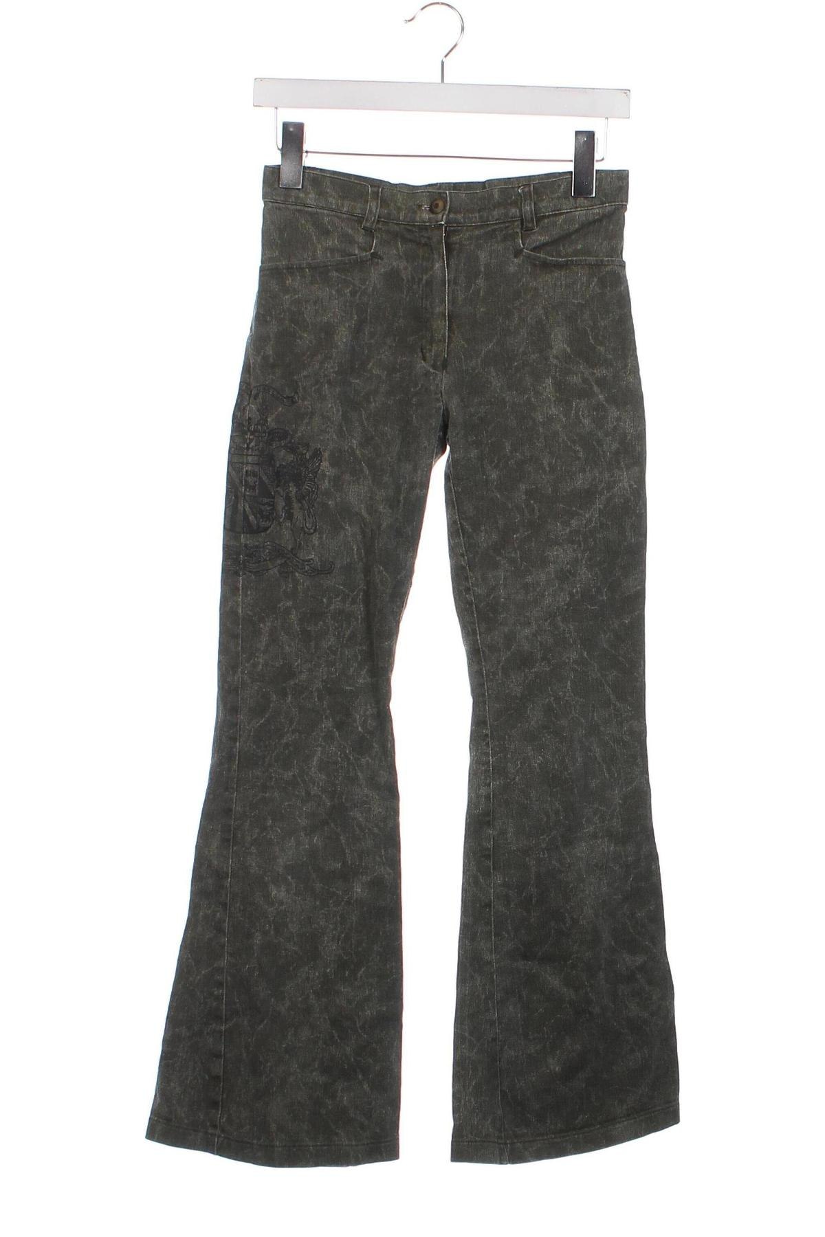 Detské džínsy , Veľkosť 11-12y/ 152-158 cm, Farba Zelená, Cena  9,33 €