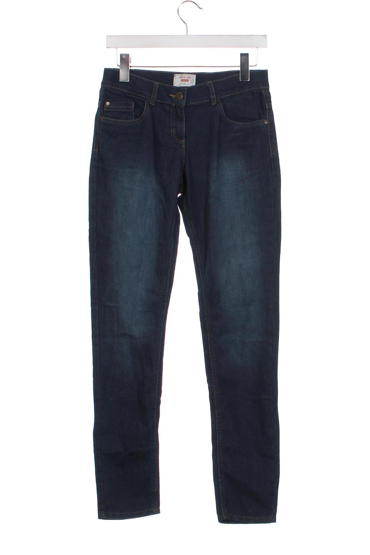 Dětské džíny , Velikost 12-13y/ 158-164 cm, Barva Modrá, Cena  230,00 Kč