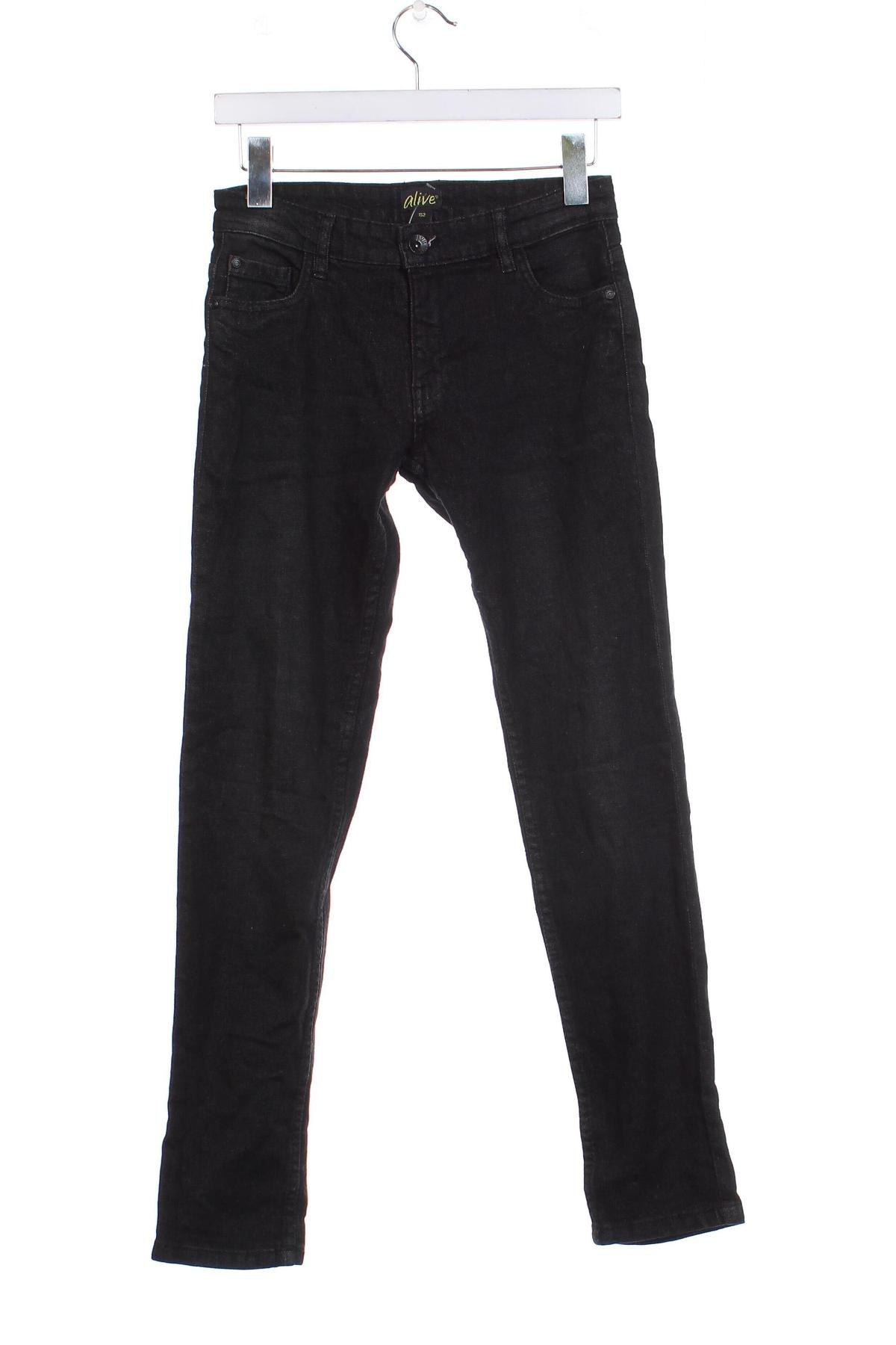 Detské džínsy  Alive, Veľkosť 10-11y/ 146-152 cm, Farba Čierna, Cena  9,07 €
