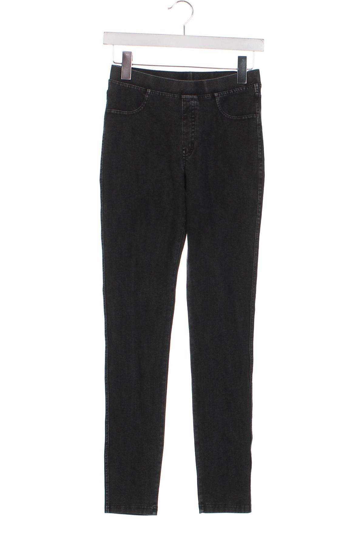 Dziecięce jeansy H&M, Rozmiar 15-18y/ 170-176 cm, Kolor Szary, Cena 40,94 zł