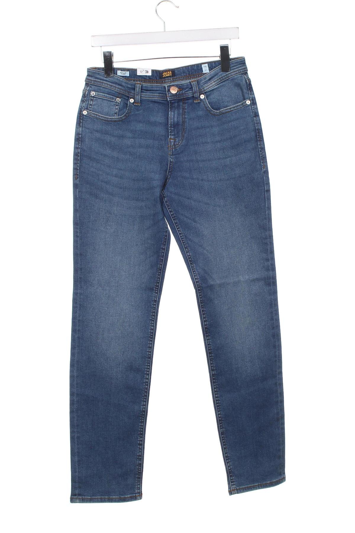 Kinderjeans Jack & Jones, Größe 15-18y/ 170-176 cm, Farbe Blau, Preis 17,53 €