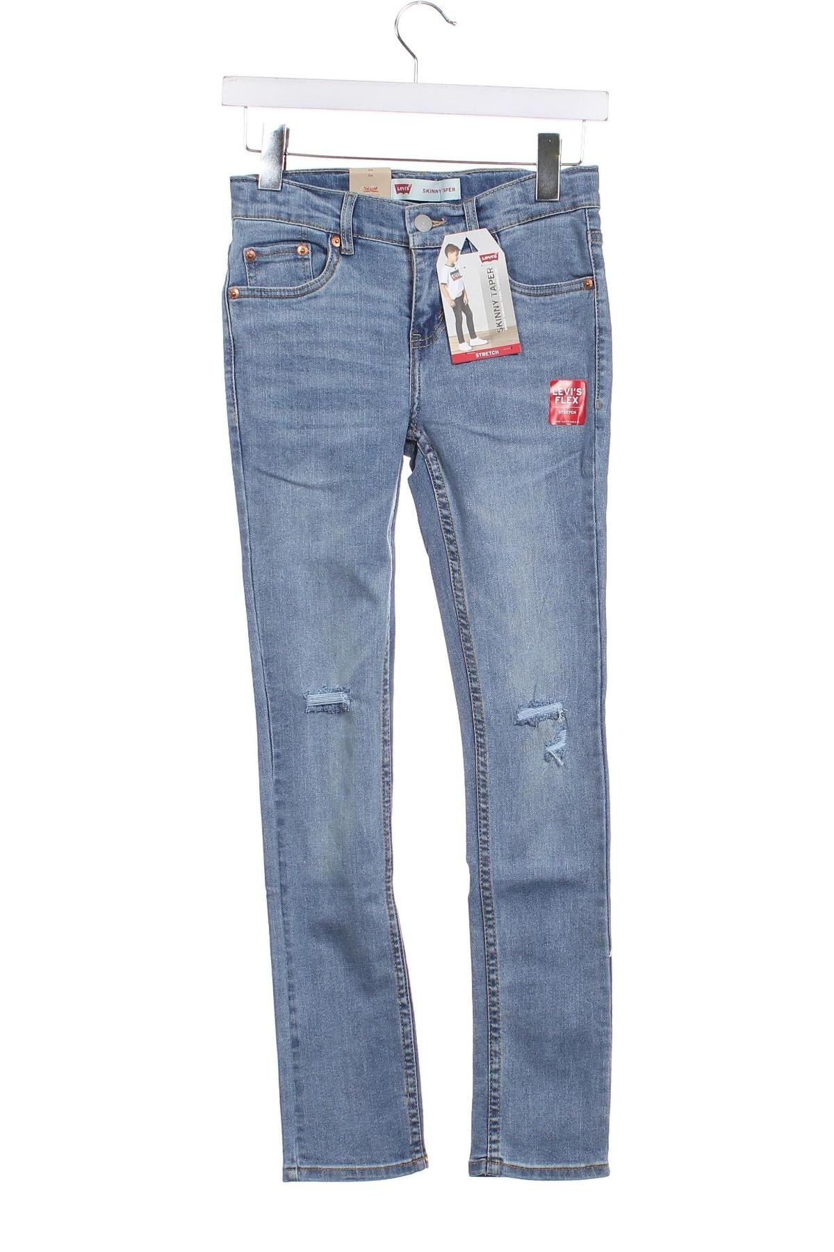 Blugi pentru copii Levi's, Mărime 9-10y/ 140-146 cm, Culoare Albastru, Preț 147,63 Lei