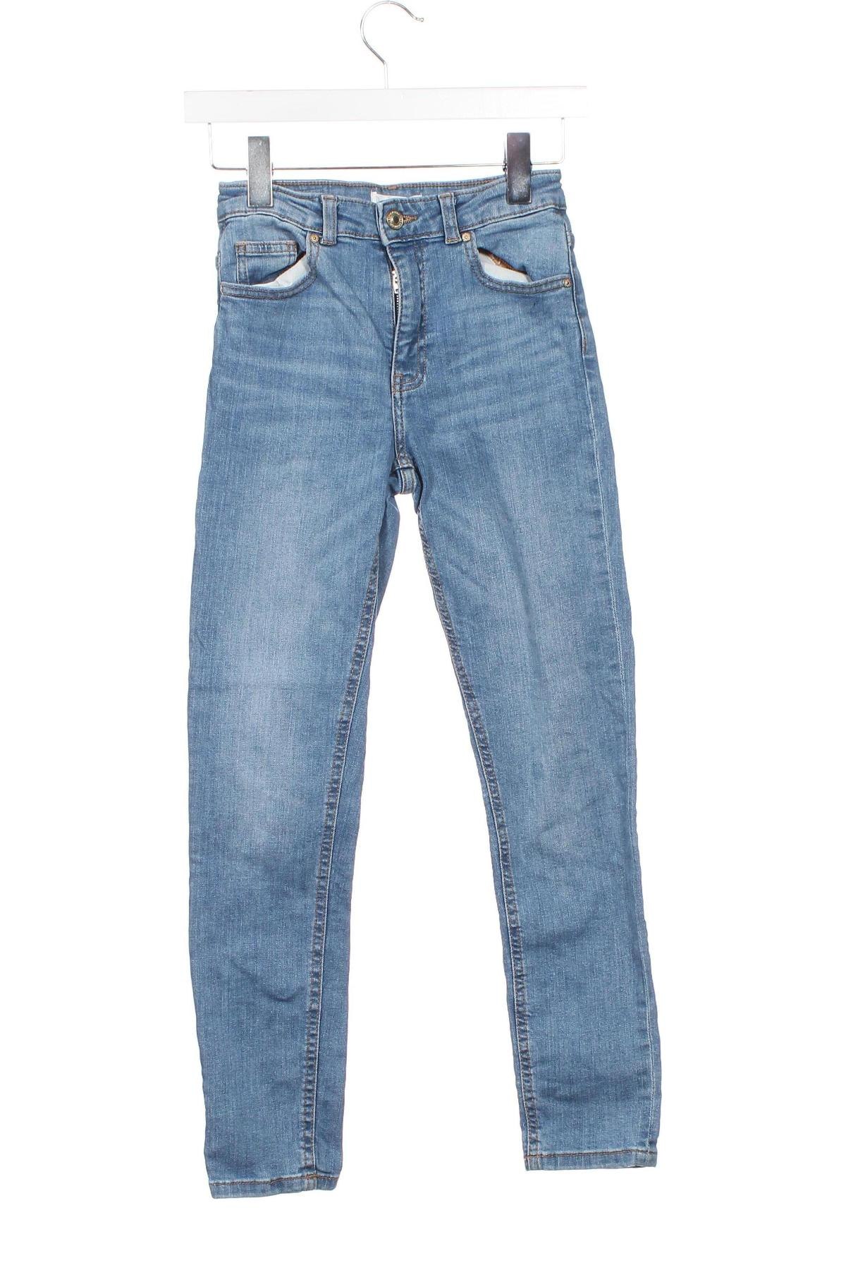 Kinderjeans Mango, Größe 10-11y/ 146-152 cm, Farbe Blau, Preis 6,06 €