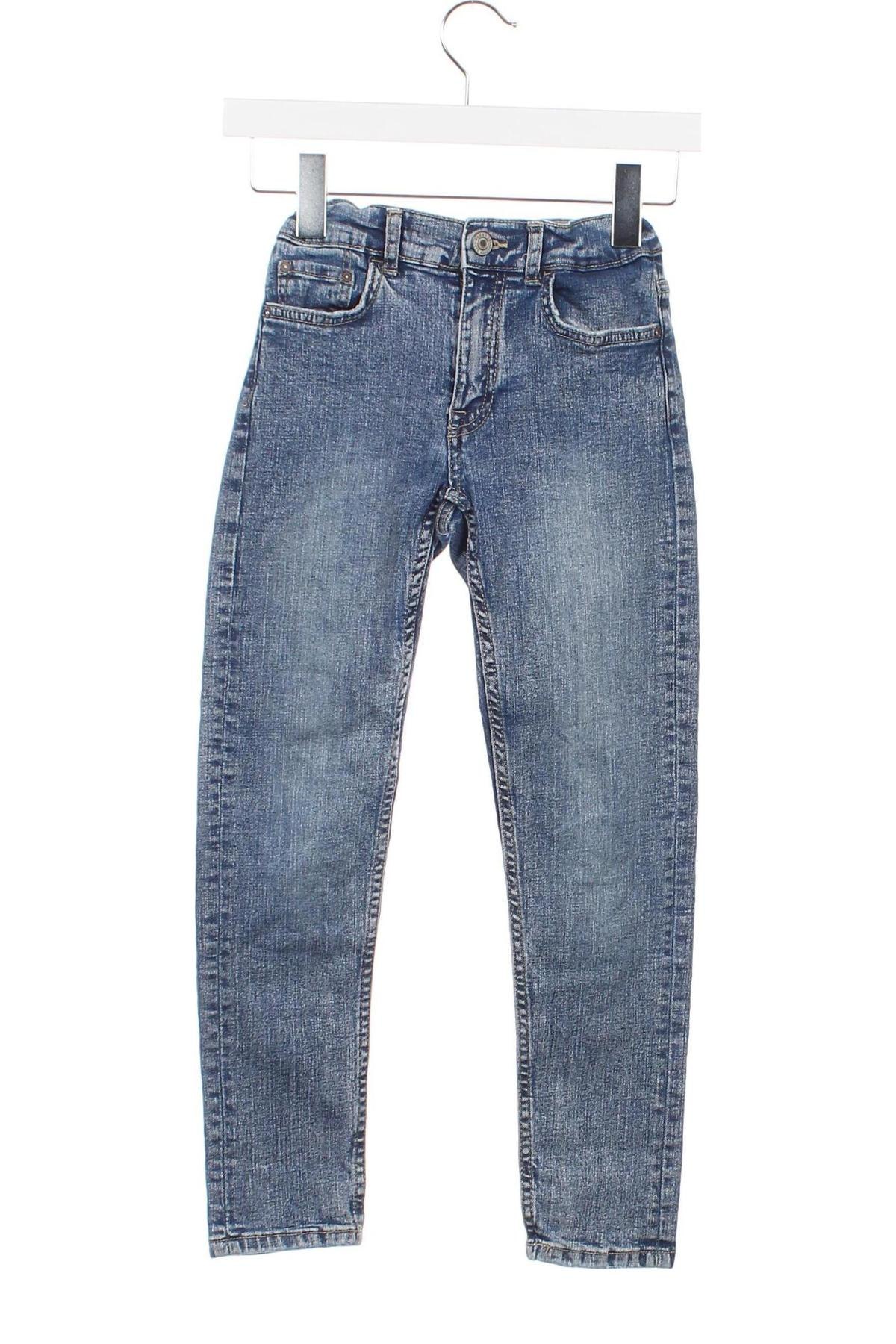 Dětské džíny  Zara, Velikost 8-9y/ 134-140 cm, Barva Modrá, Cena  134,00 Kč