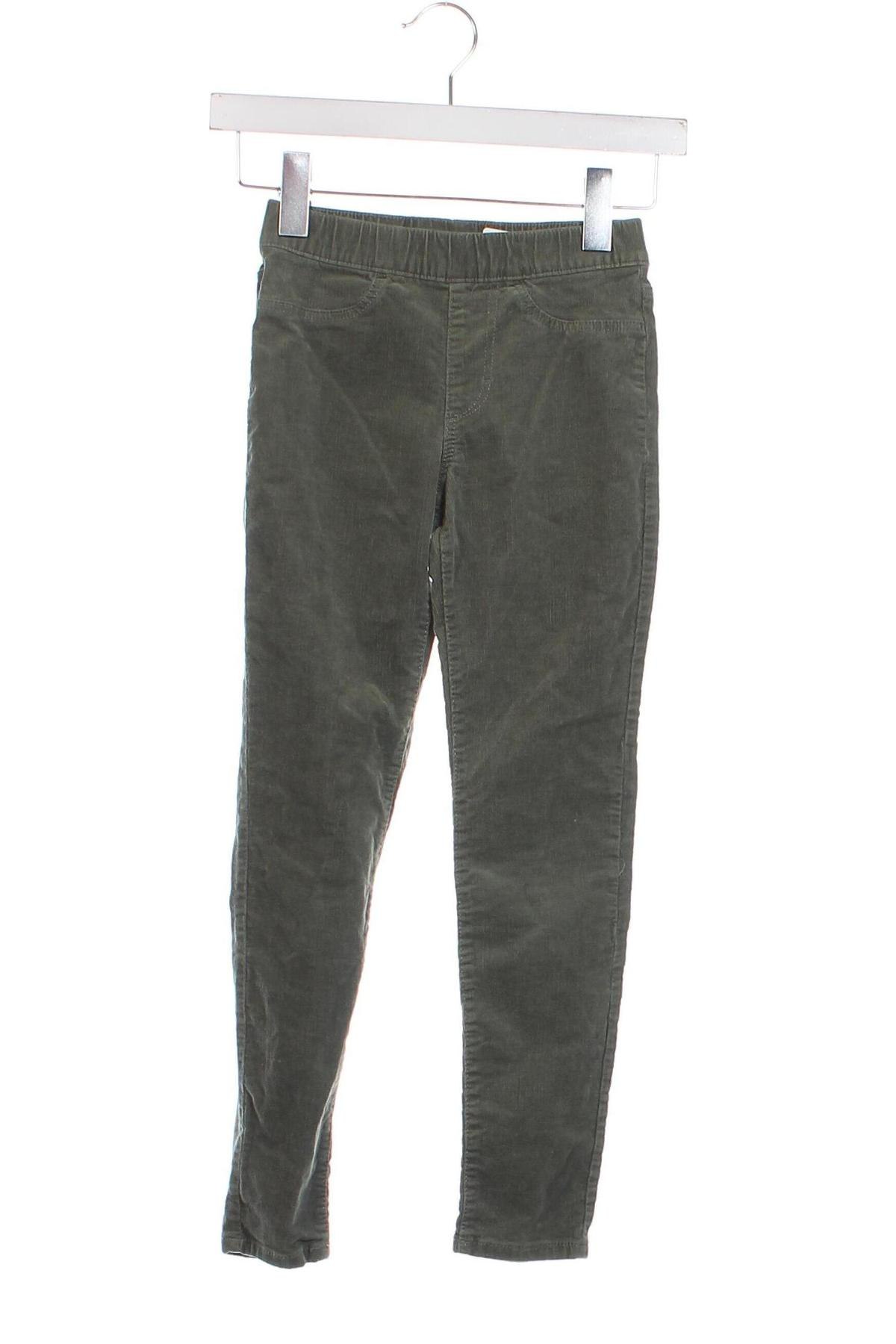 Детски джинси H&M, Размер 8-9y/ 134-140 см, Цвят Зелен, Цена 26,48 лв.