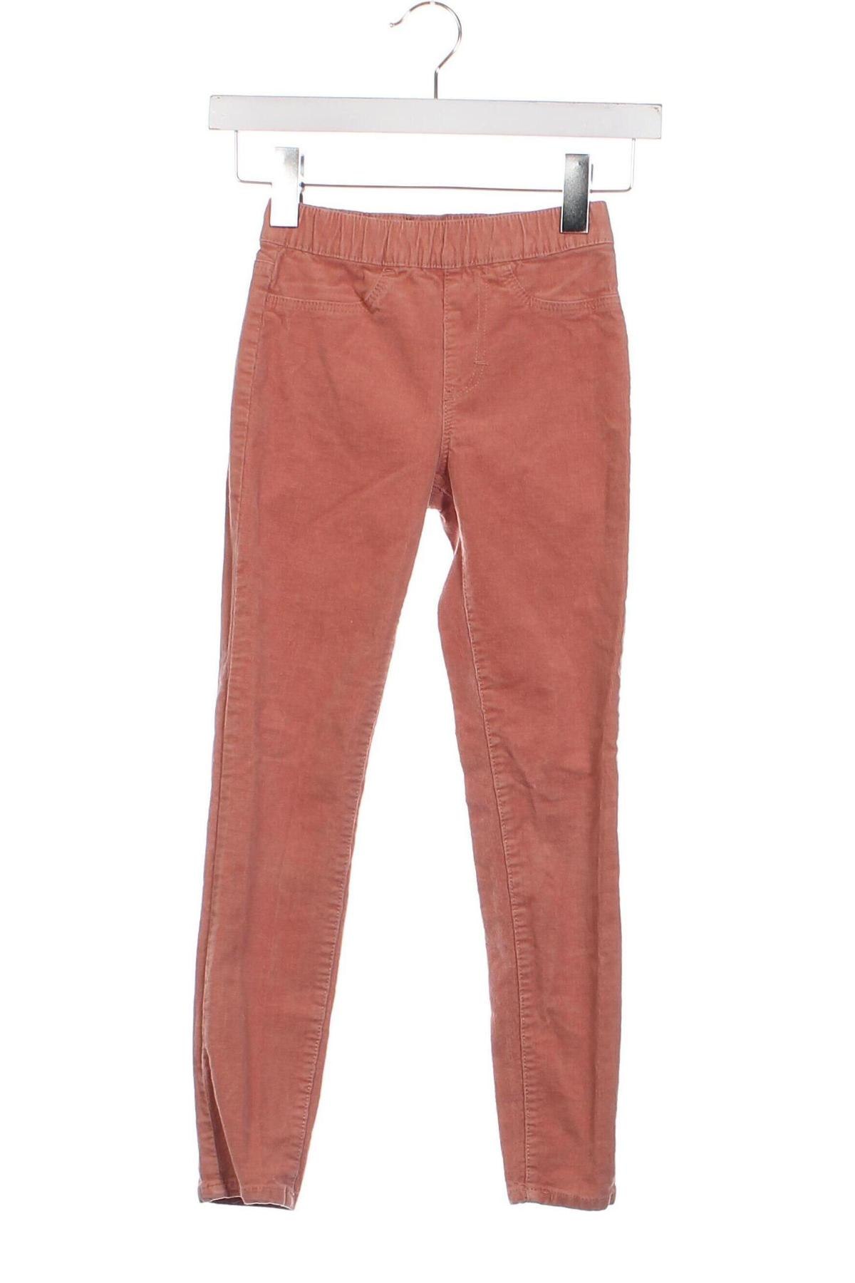 Детски джинси H&M, Размер 8-9y/ 134-140 см, Цвят Розов, Цена 26,48 лв.