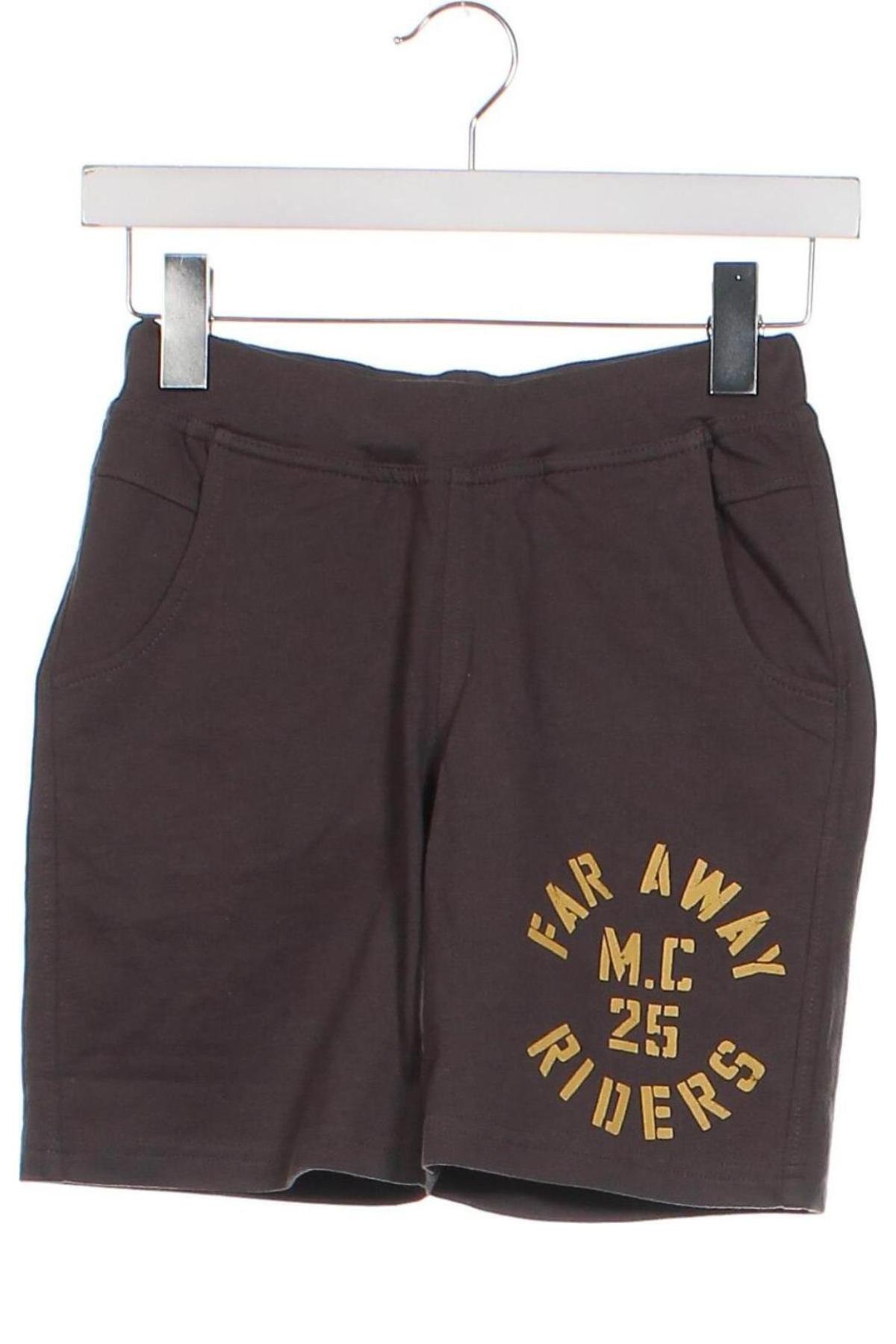 Детски къс панталон, Размер 6-7y/ 122-128 см, Цвят Сив, Цена 9,90 лв.