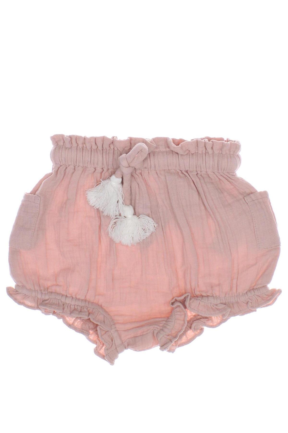 Παιδικό κοντό παντελόνι Gocco, Μέγεθος 9-12m/ 74-80 εκ., Χρώμα Ρόζ , Τιμή 26,29 €