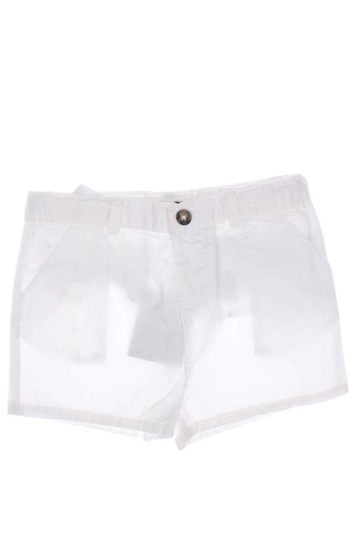 Pantaloni scurți pentru copii Gocco, Mărime 18-24m/ 86-98 cm, Culoare Alb, Preț 46,97 Lei