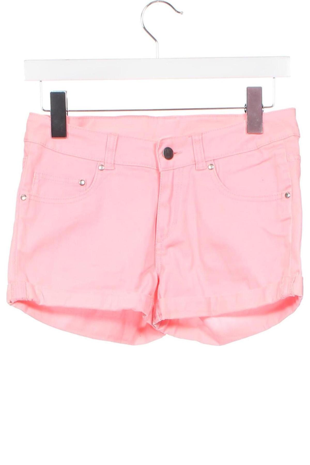 Детски къс панталон H&M, Размер 13-14y/ 164-168 см, Цвят Розов, Цена 8,40 лв.