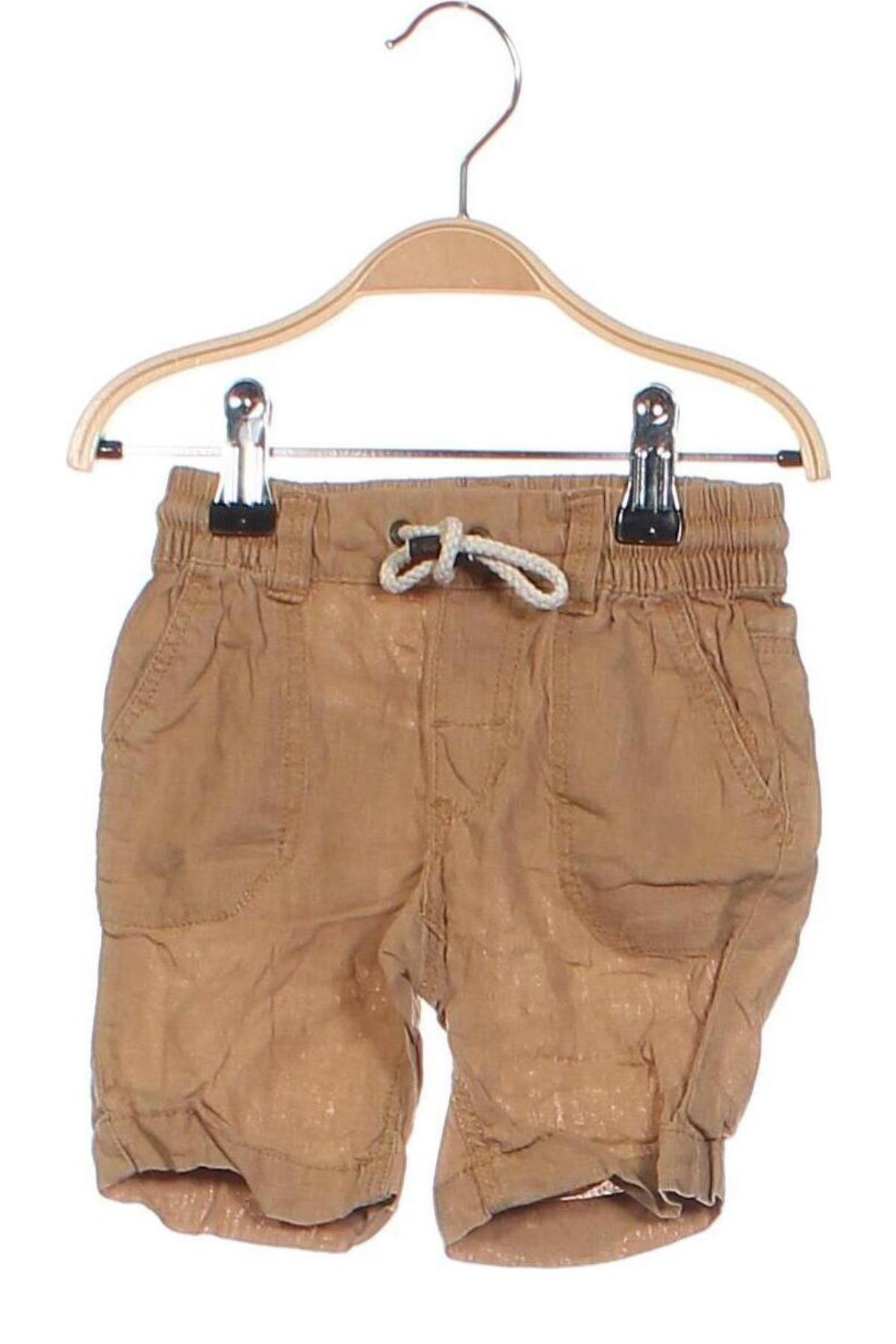 Kinder Shorts H&M, Größe 3-6m/ 62-68 cm, Farbe Beige, Preis € 9,22