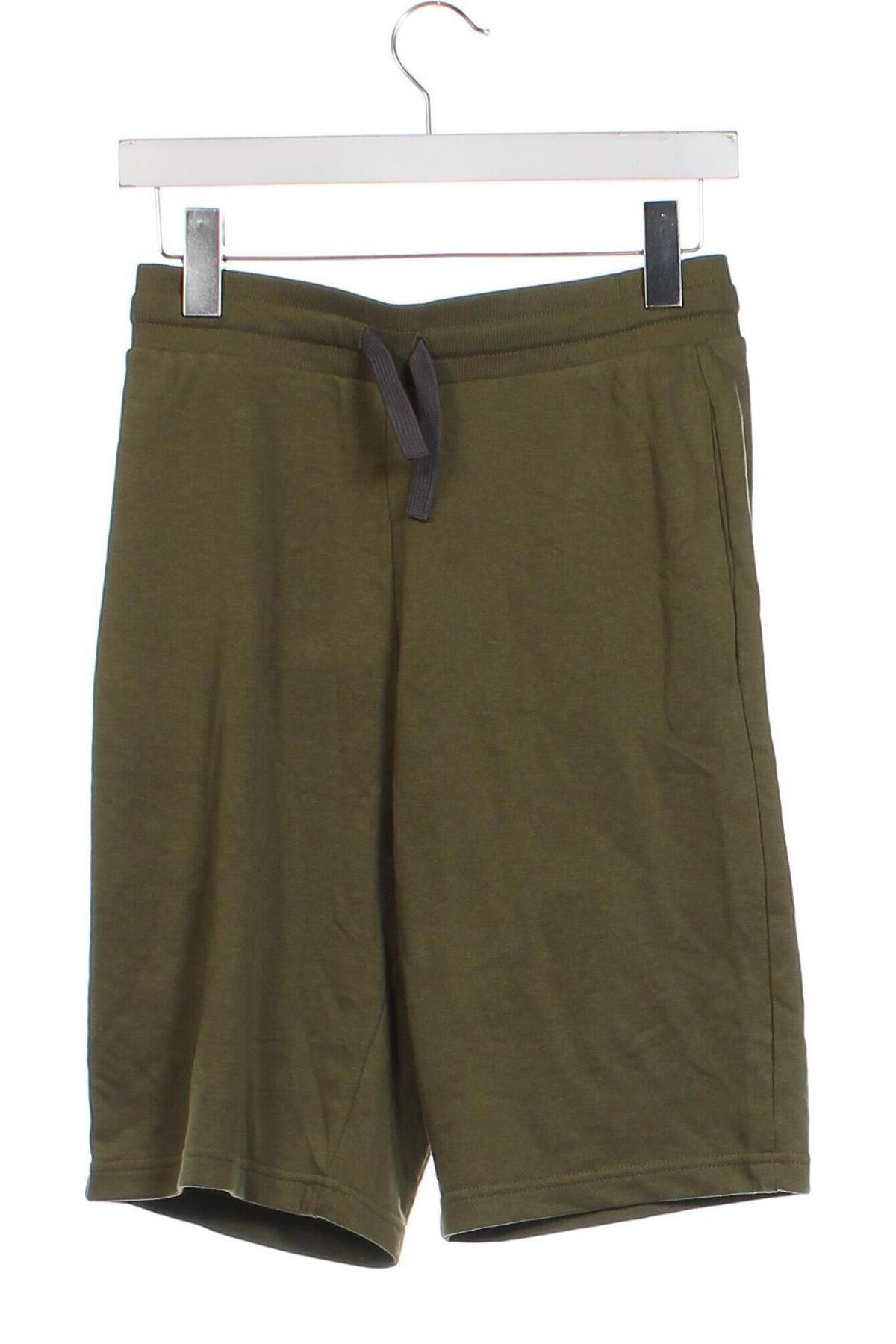Pantaloni scurți pentru copii H&M, Mărime 12-13y/ 158-164 cm, Culoare Verde, Preț 34,54 Lei