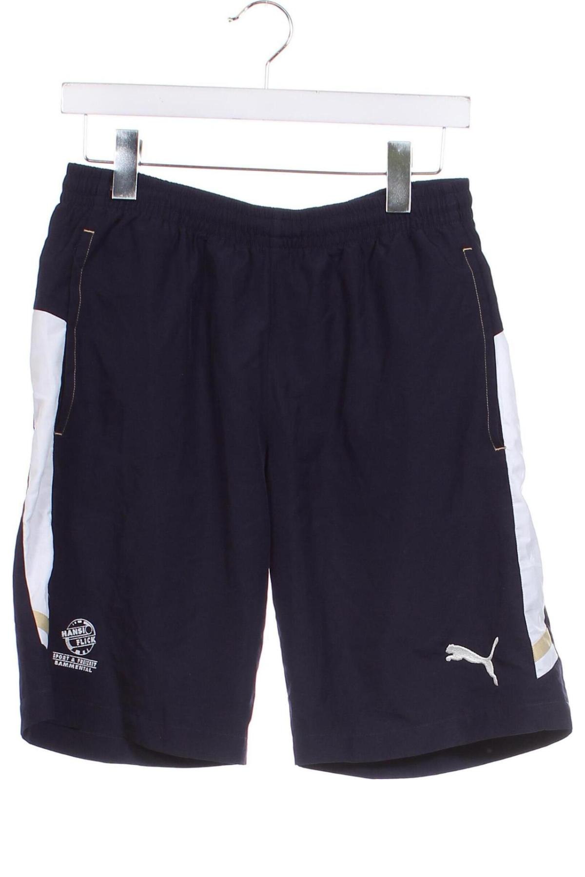 Pantaloni scurți pentru copii PUMA, Mărime 15-18y/ 170-176 cm, Culoare Albastru, Preț 60,86 Lei