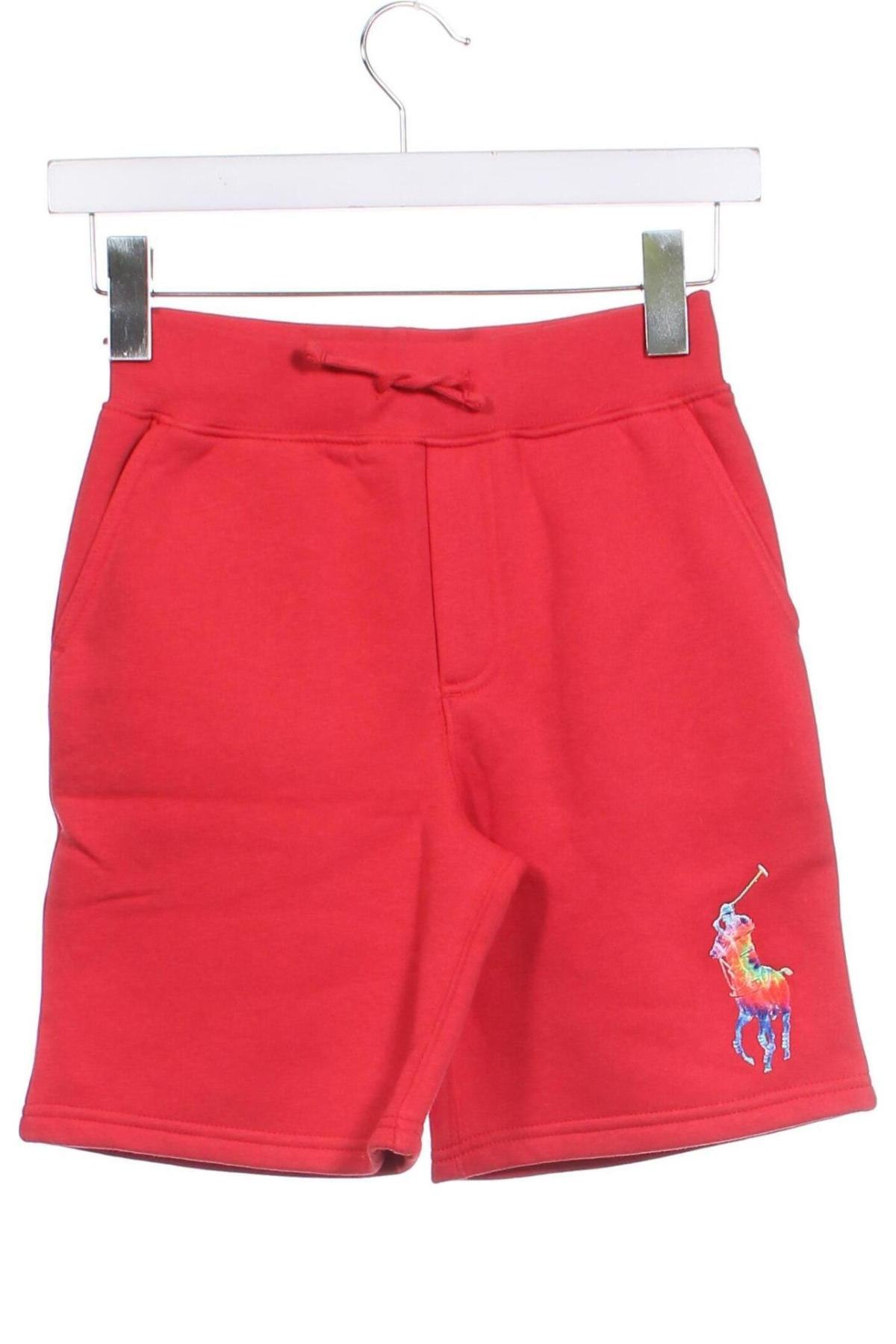 Kinder Shorts Polo By Ralph Lauren, Größe 7-8y/ 128-134 cm, Farbe Rot, Preis 59,79 €