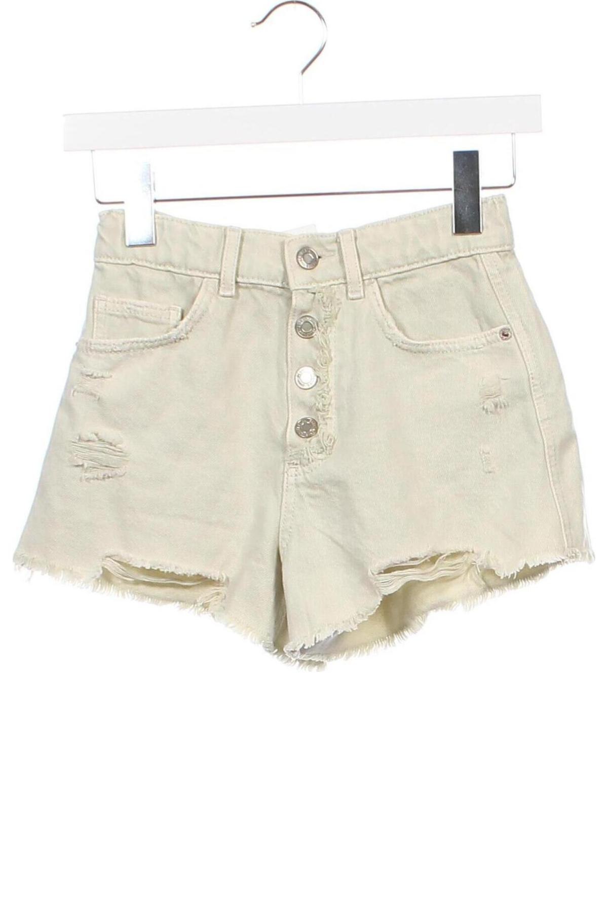 Παιδικό κοντό παντελόνι Zara, Μέγεθος 11-12y/ 152-158 εκ., Χρώμα Πράσινο, Τιμή 6,02 €