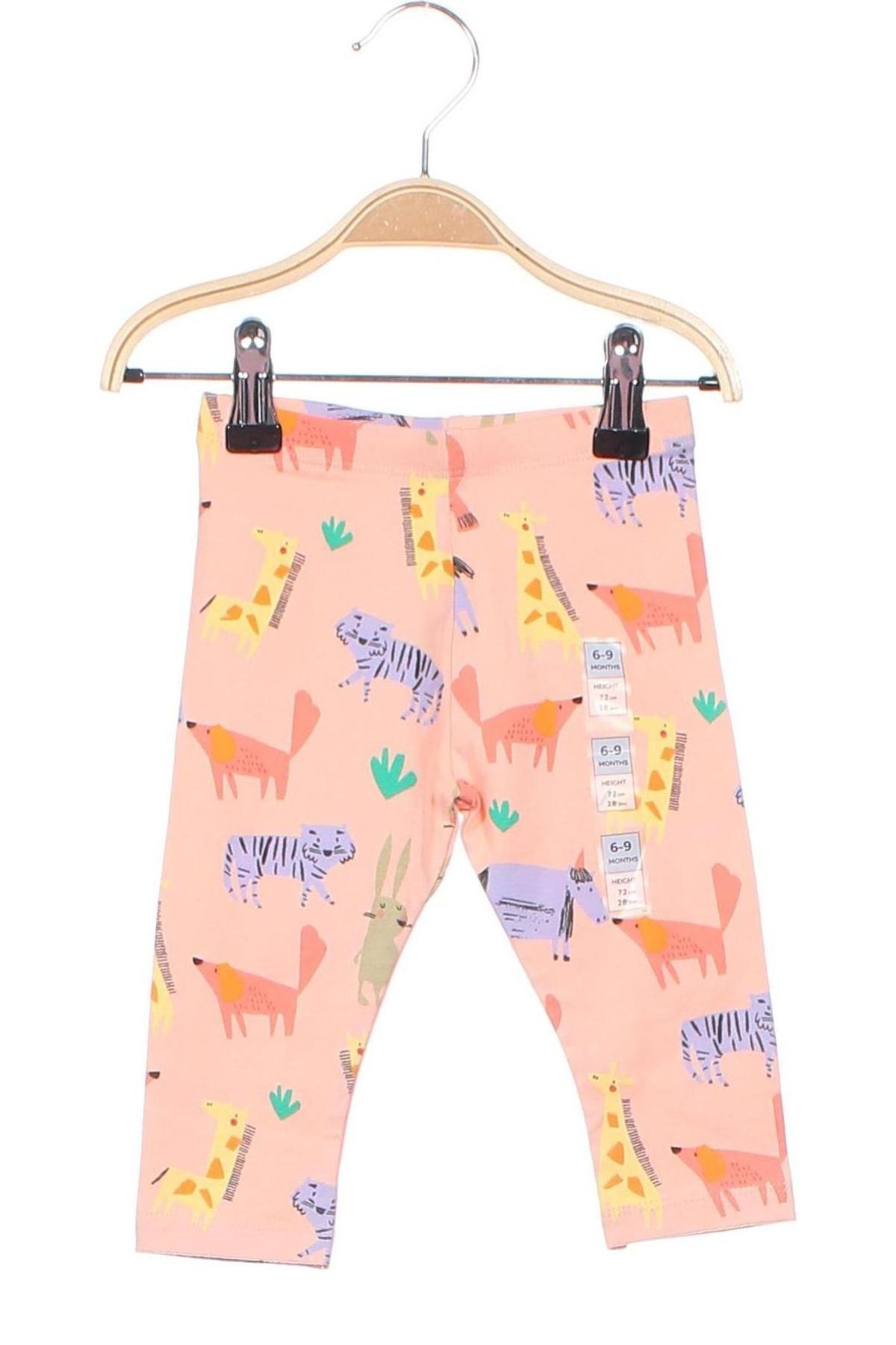 Dziecięce legginsy Marks & Spencer, Rozmiar 6-9m/ 68-74 cm, Kolor Różowy, Cena 39,99 zł