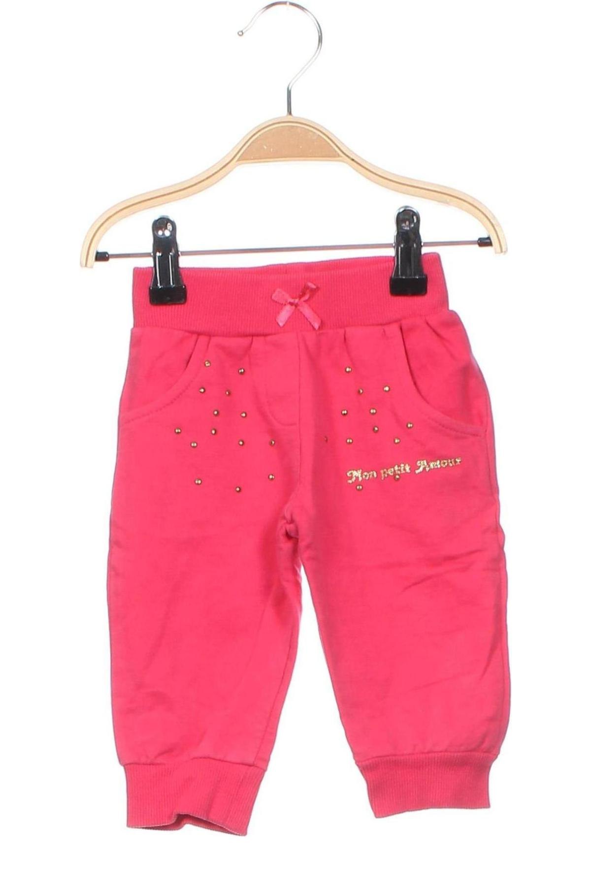 Detské nohavice , Veľkosť 6-9m/ 68-74 cm, Farba Ružová, Cena  6,12 €