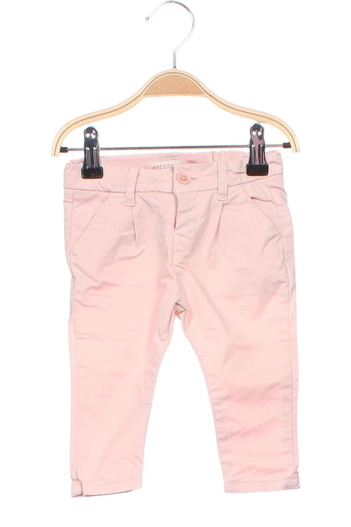 Dětské kalhoty  Breeze, Velikost 6-9m/ 68-74 cm, Barva Růžová, Cena  160,00 Kč