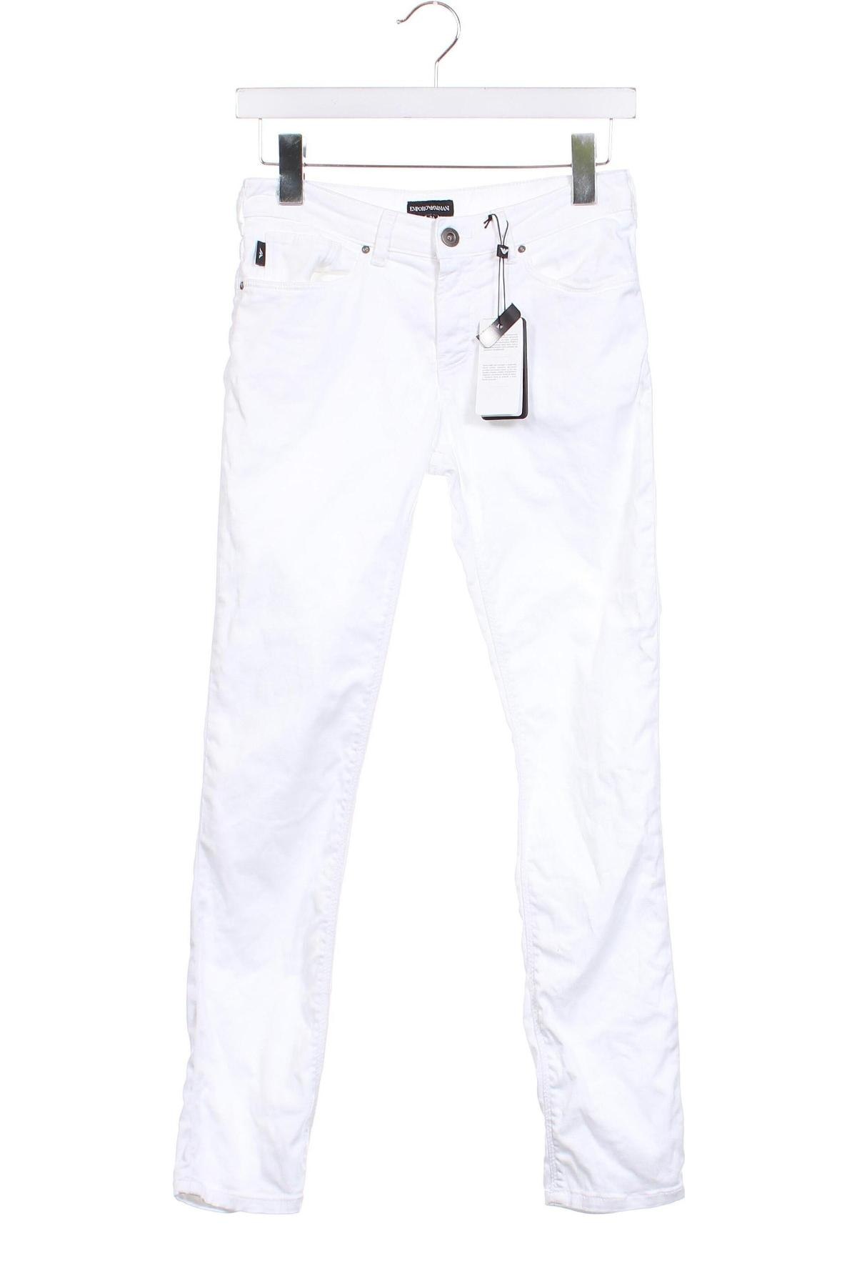 Pantaloni pentru copii Emporio Armani, Mărime 10-11y/ 146-152 cm, Culoare Alb, Preț 275,00 Lei
