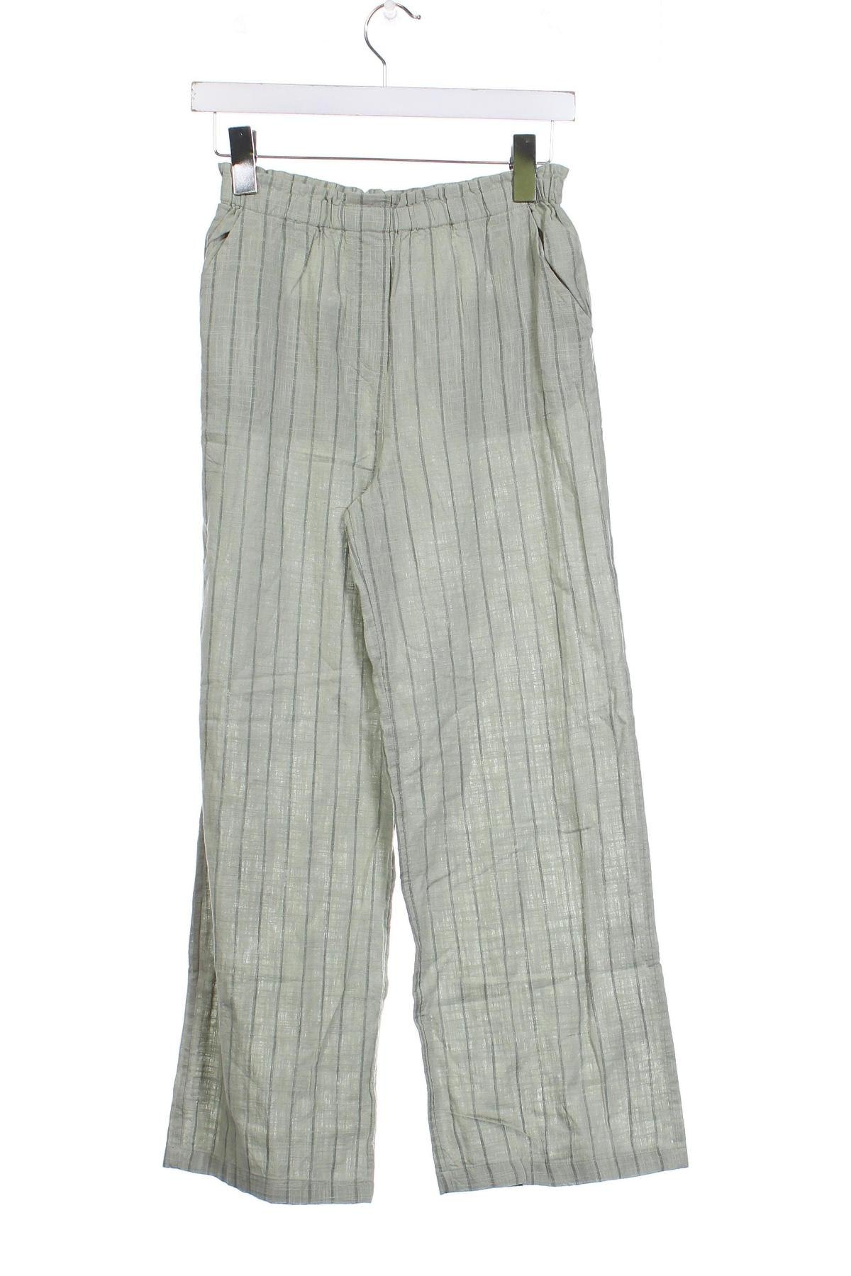 Pantaloni pentru copii Gocco, Mărime 11-12y/ 152-158 cm, Culoare Verde, Preț 89,48 Lei