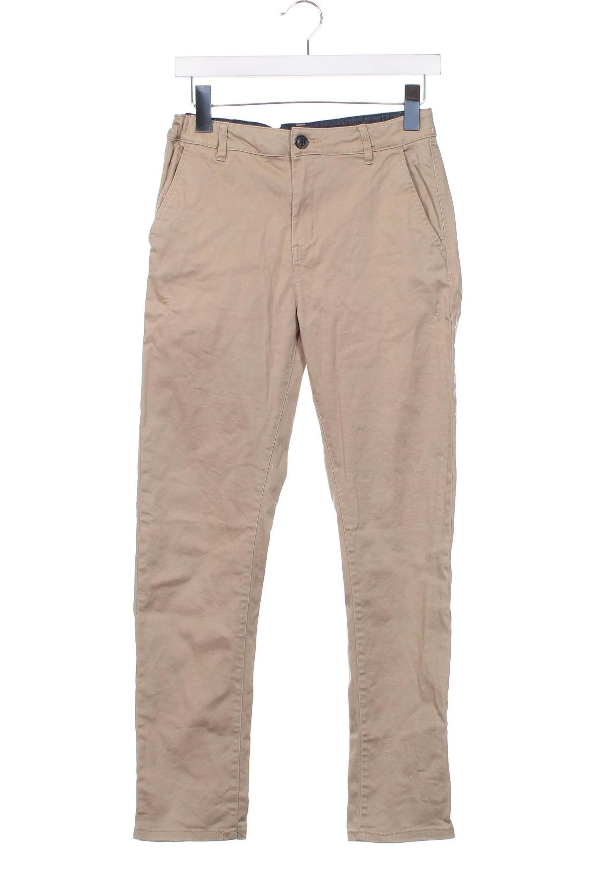 Pantaloni pentru copii H&M, Mărime 12-13y/ 158-164 cm, Culoare Bej, Preț 30,53 Lei